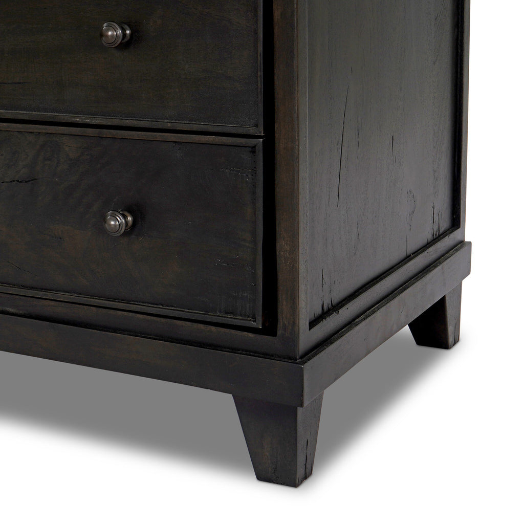 Odette Nightstand - White Statuario Marble