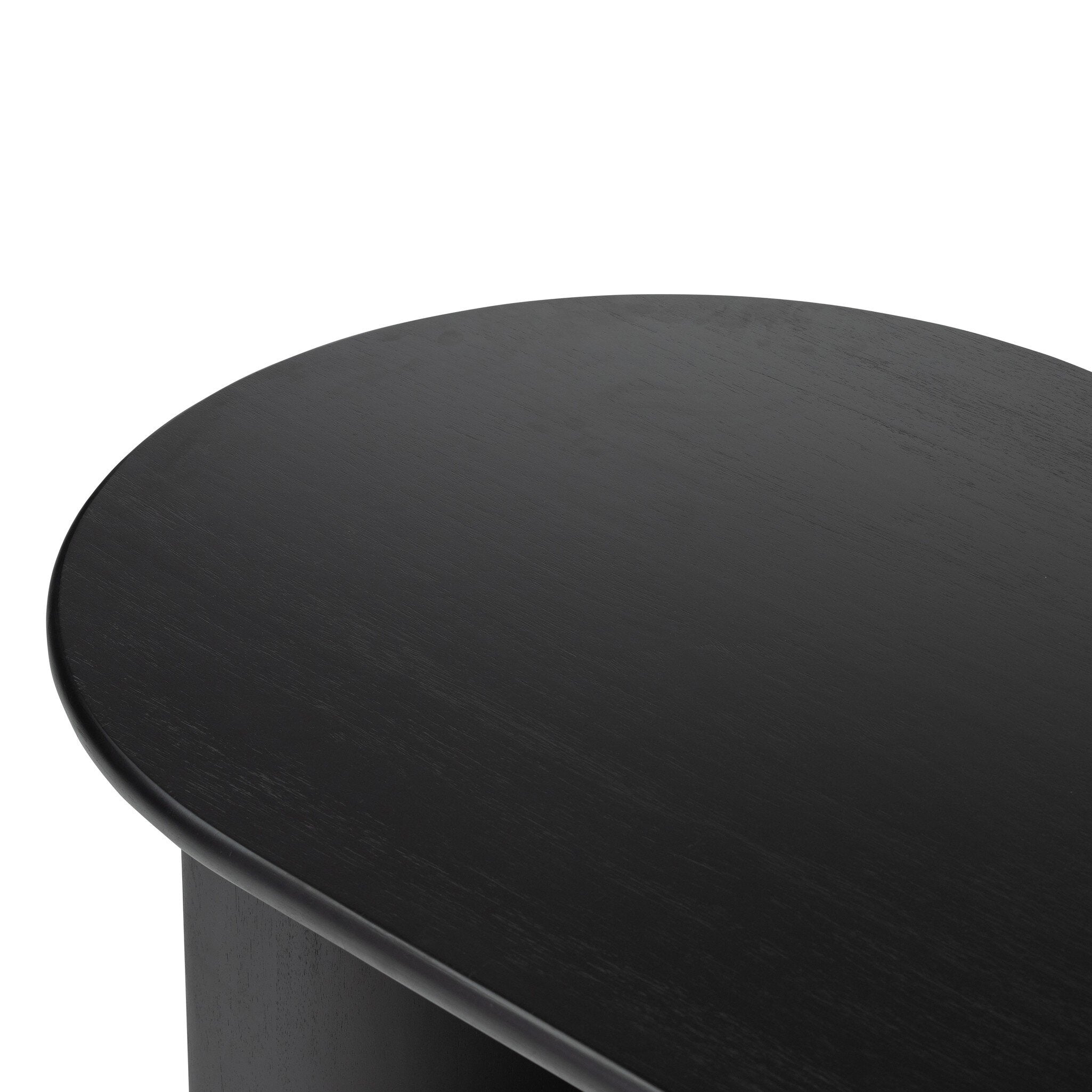 Paden Coffee Table - Aged Black Acacia | 65"