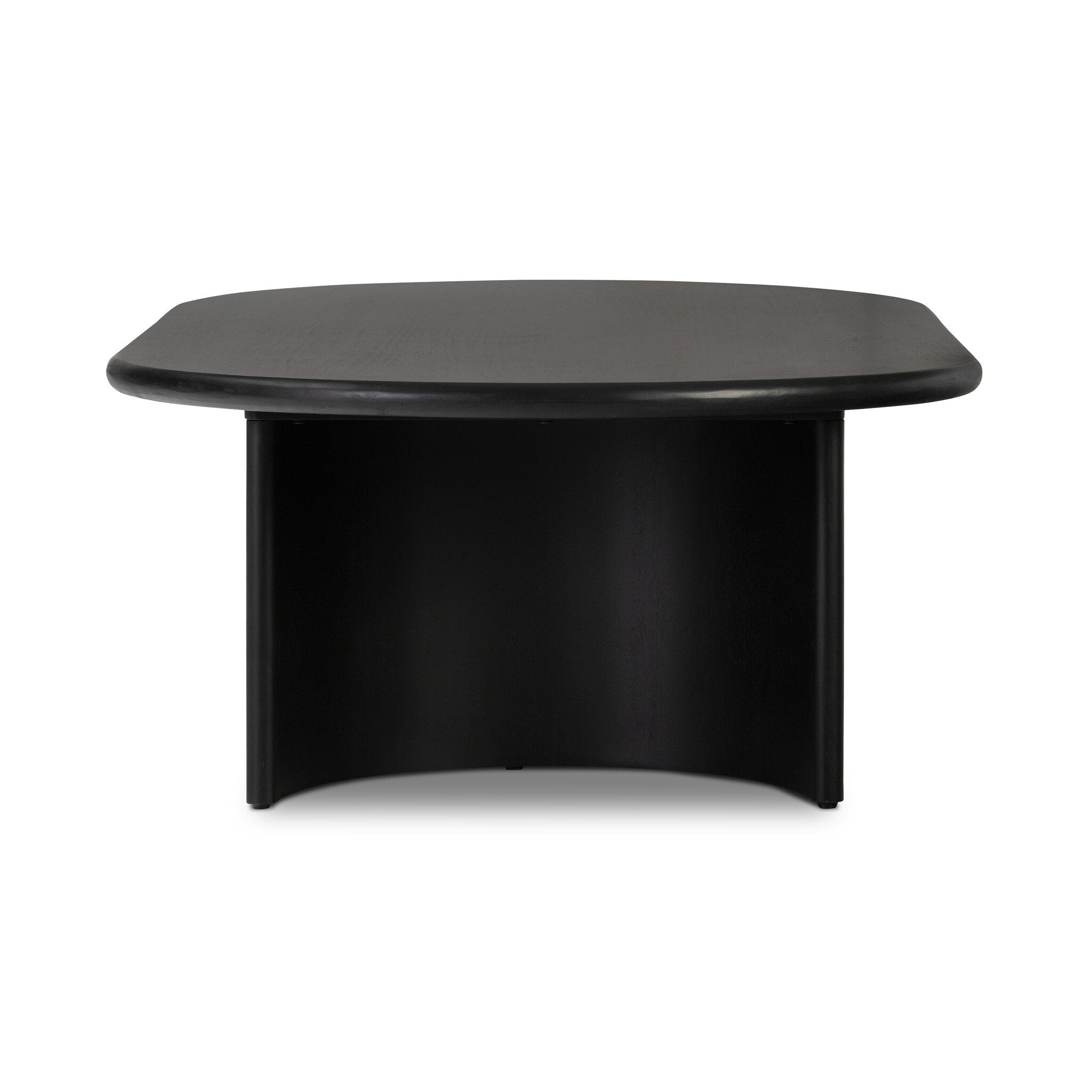 Paden Coffee Table - Aged Black Acacia | 65"