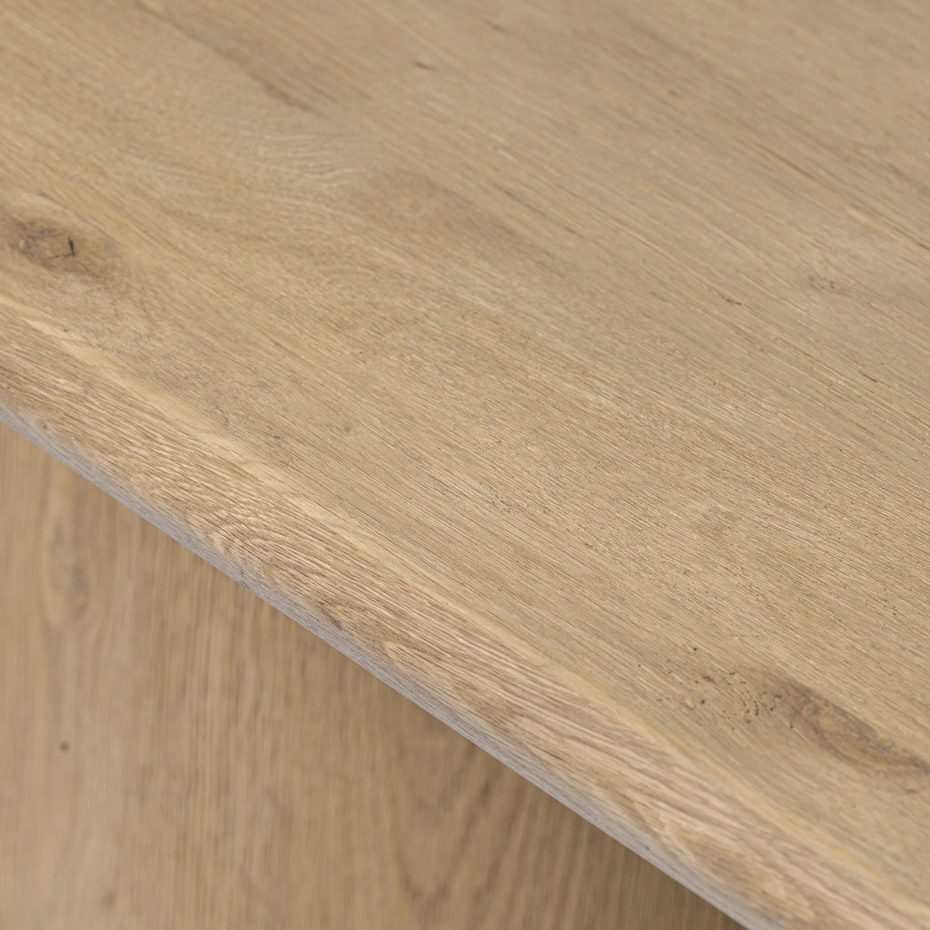 Paden Coffee Table - Worn Oak Veneer | 65"