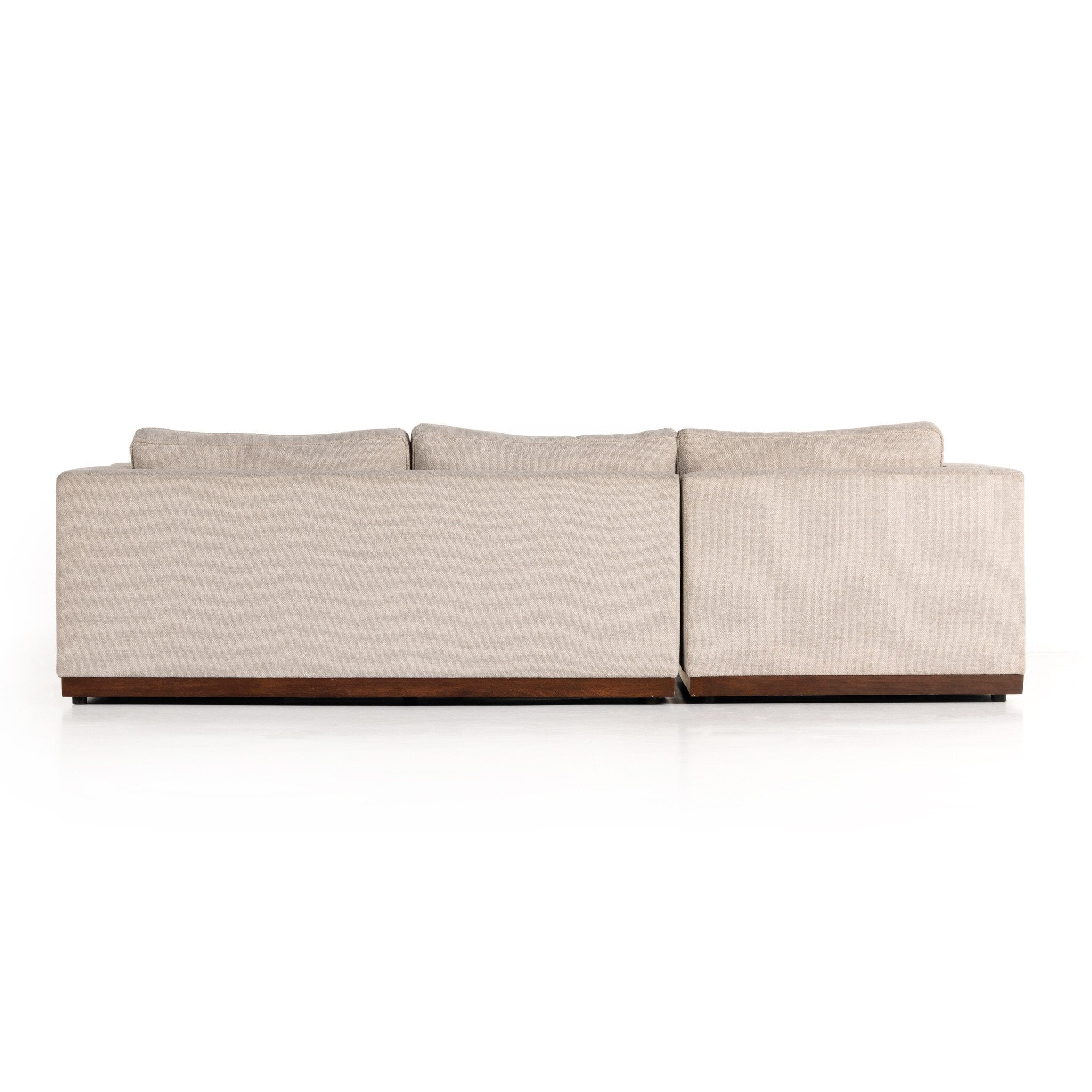 Lawrence 2-Piece Sectional W/ Chaise - Nova Taupe | LAF