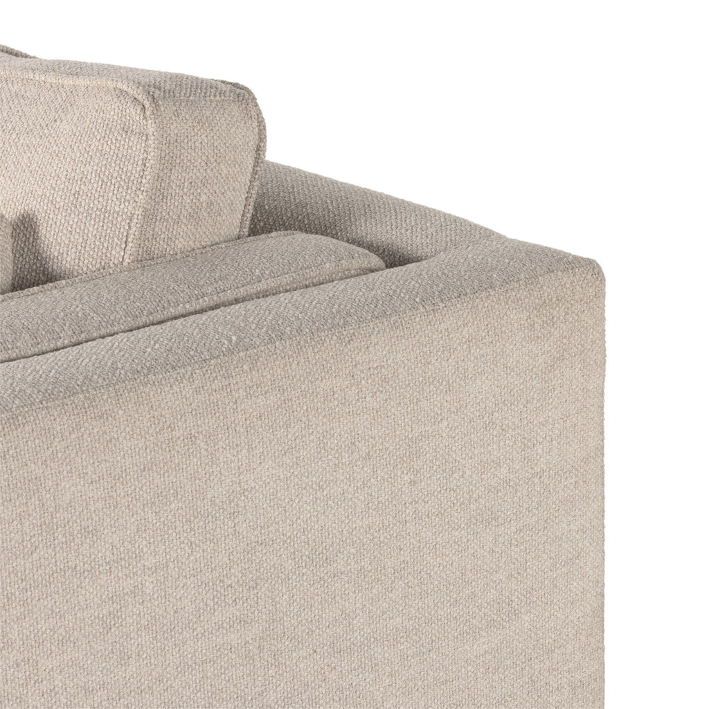 Lawrence 2-Piece Sectional W/ Chaise - Nova Taupe | LAF
