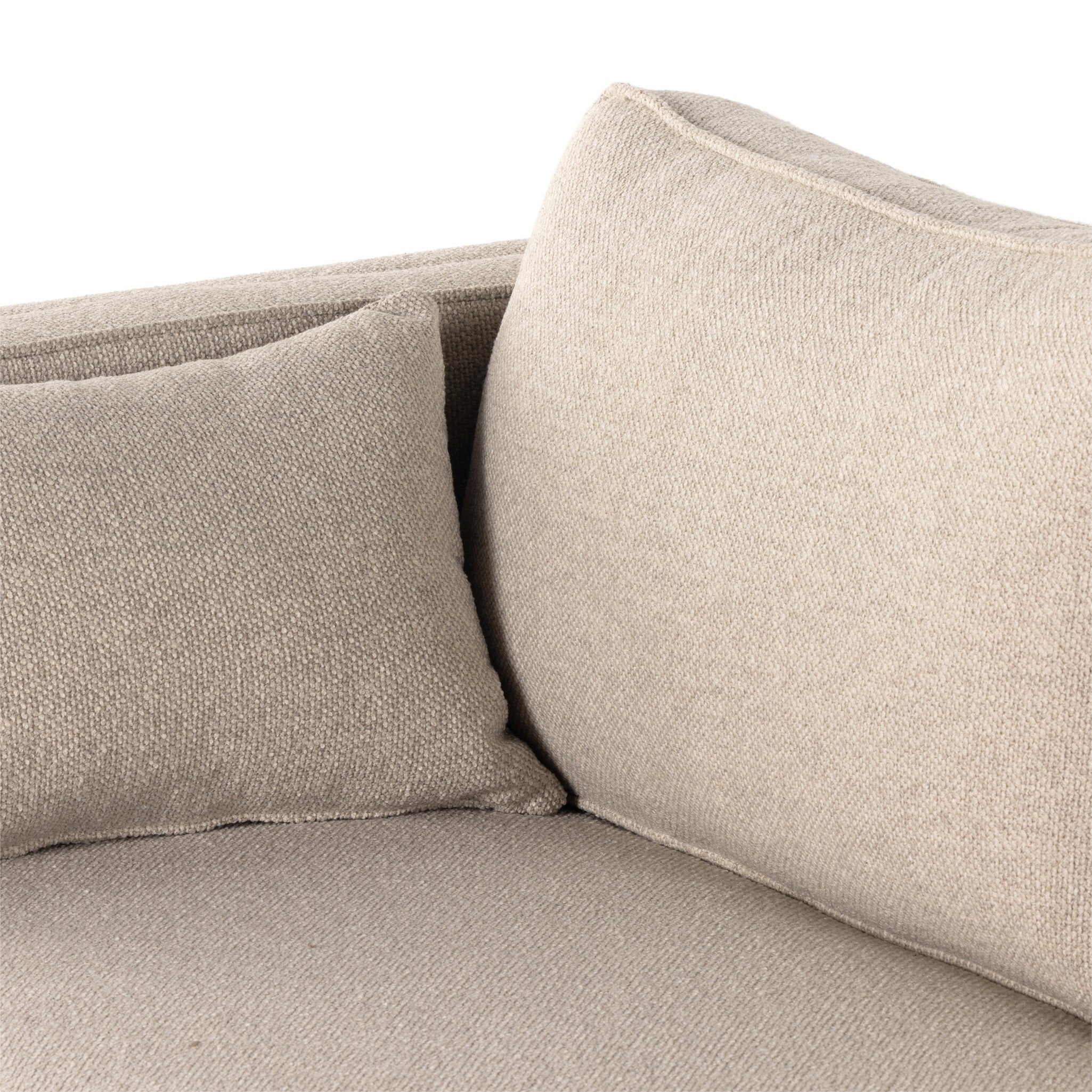 Lawrence 2-Piece Sectional W/ Chaise - Nova Taupe | RAF