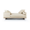 Everly Tete A Tete Chaise - Irving Taupe