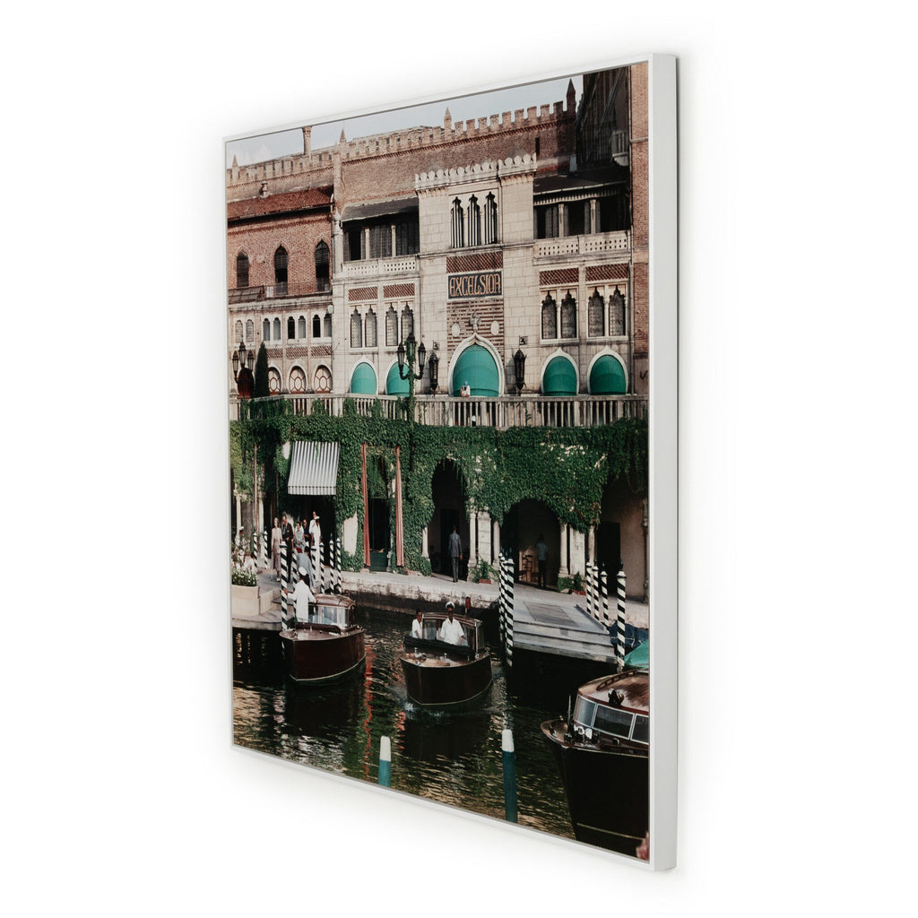 Westin Excelsior by Slim Aarons - White Maple Floater
