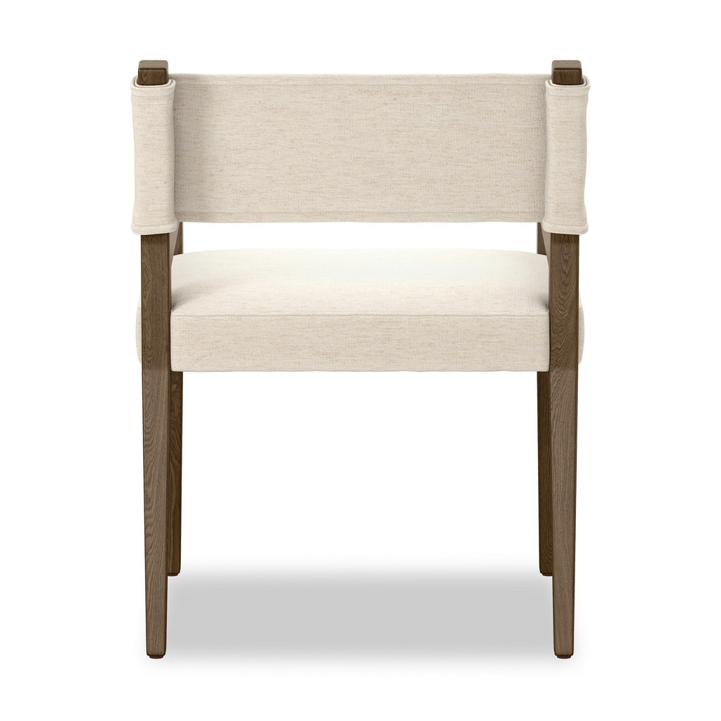 Ferris Dining Armchair - Crypton Nomad Snow