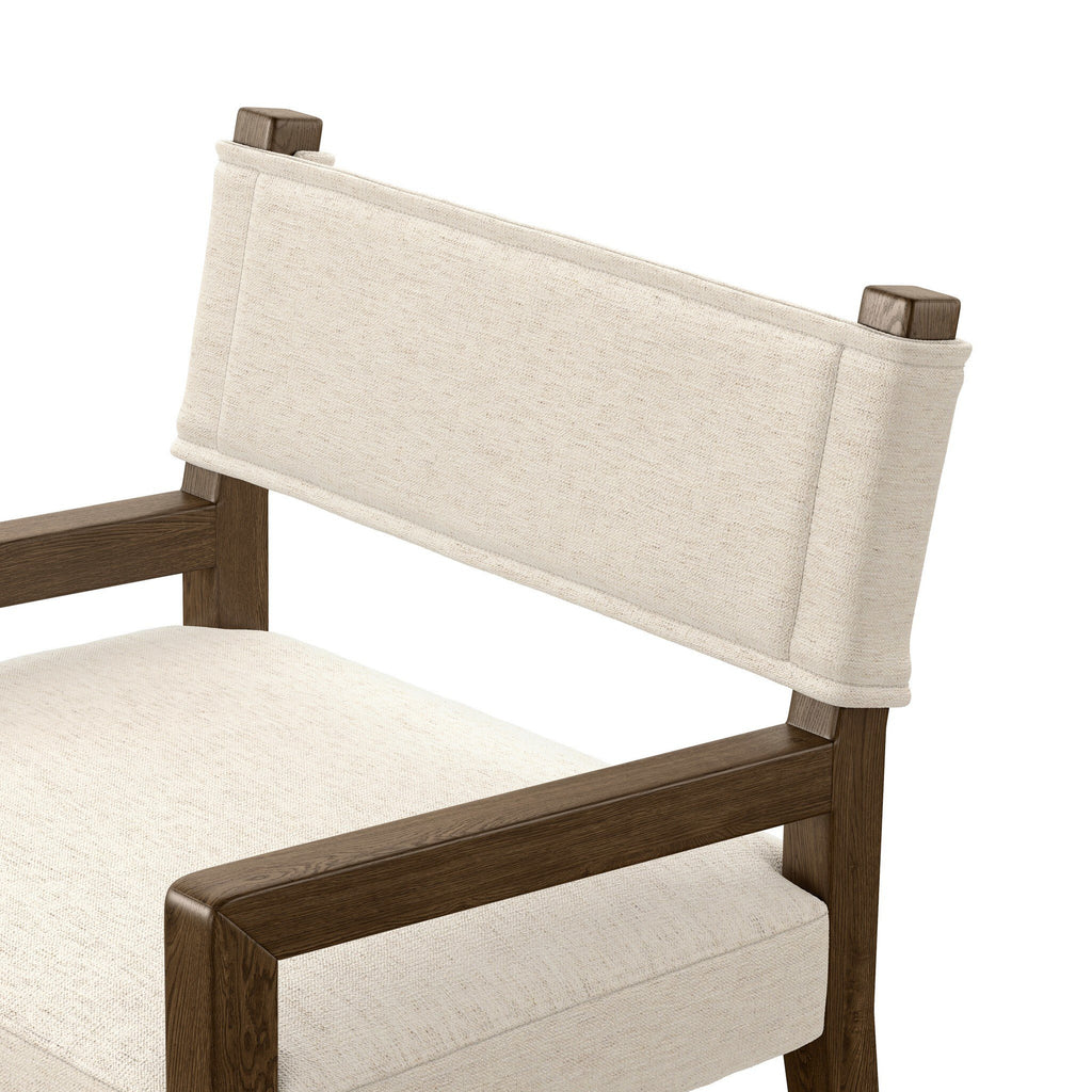 Ferris Dining Armchair - Crypton Nomad Snow