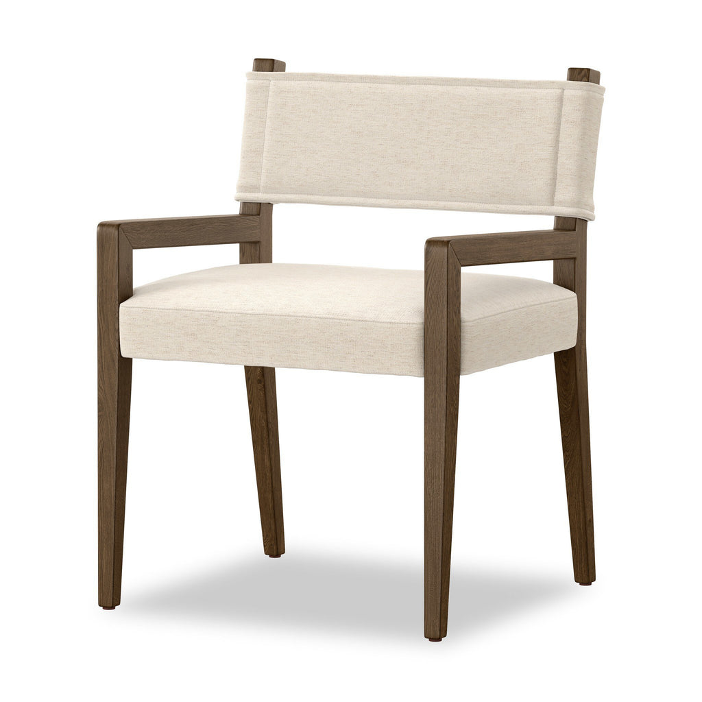 Ferris Dining Armchair - Crypton Nomad Snow