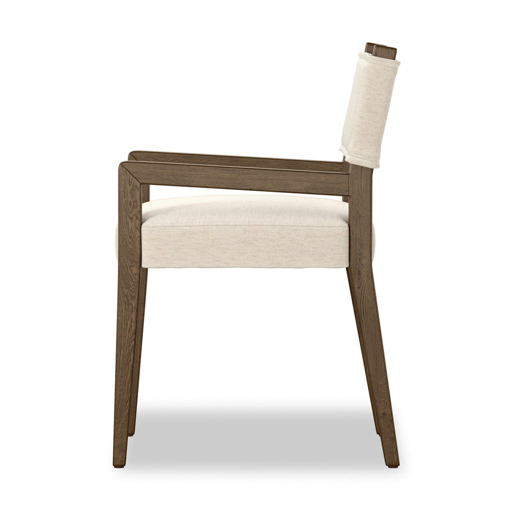 Ferris Dining Armchair - Crypton Nomad Snow