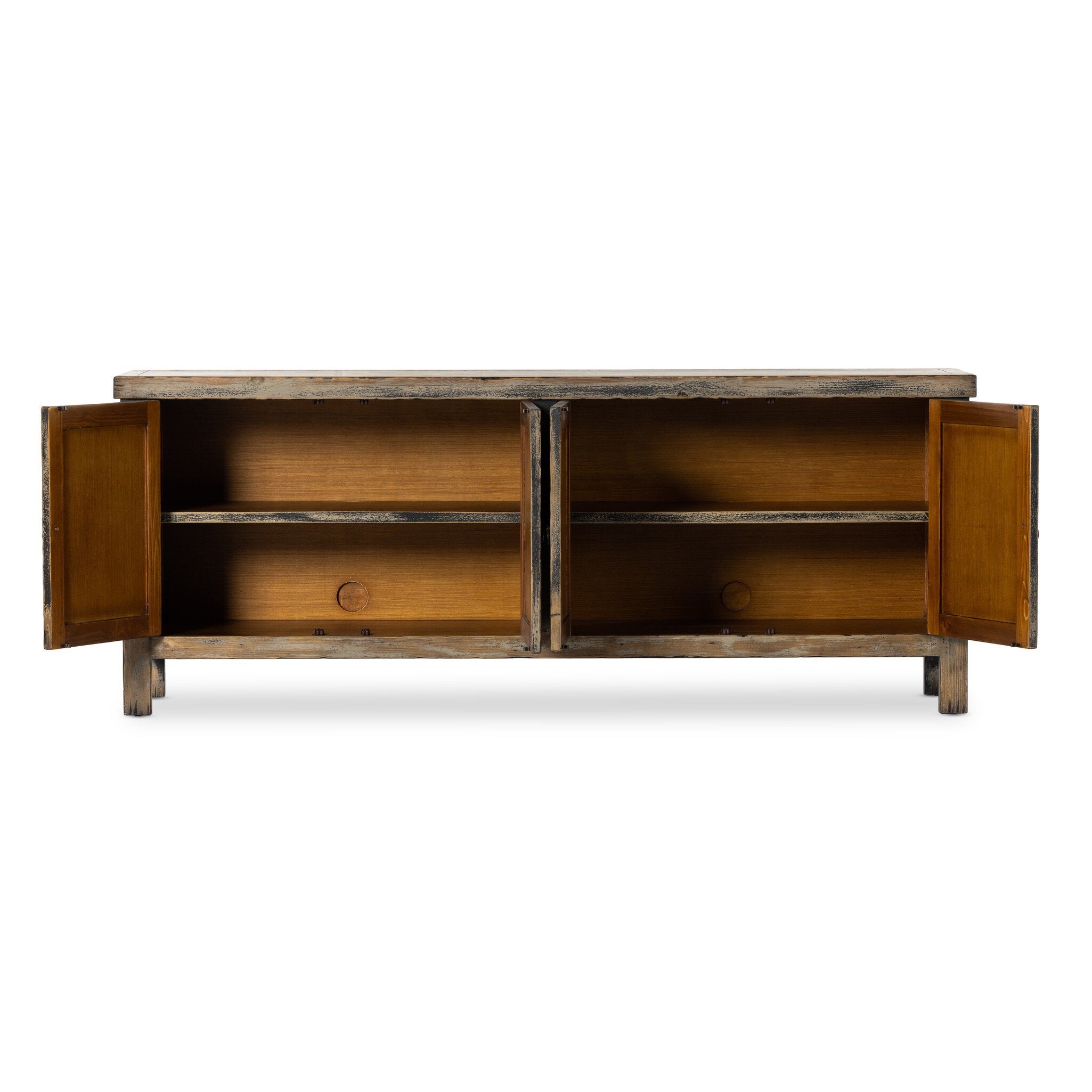 Hitchens Media Console - Worn Black