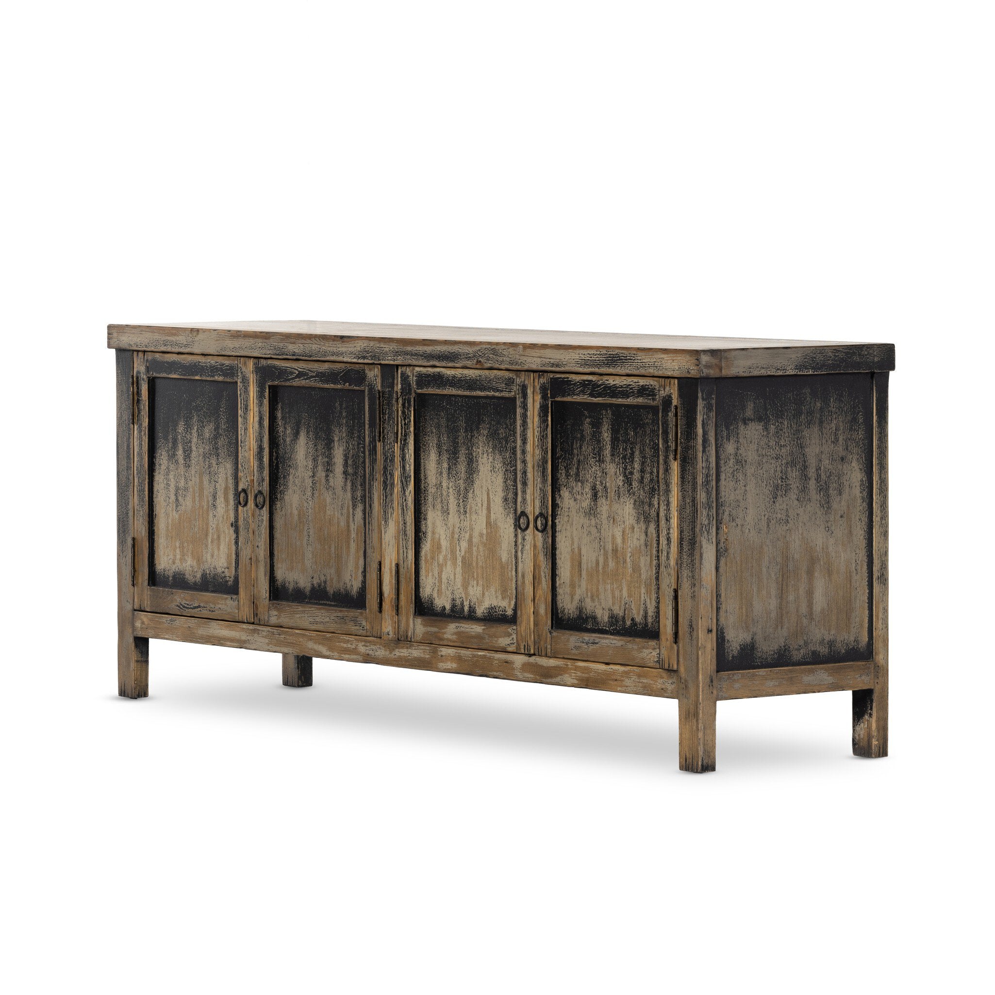 Hitchens Media Console - Worn Black