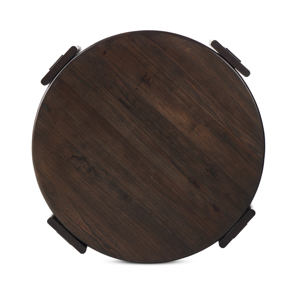 Two Tier Coffee Table - Matte Brown Neem