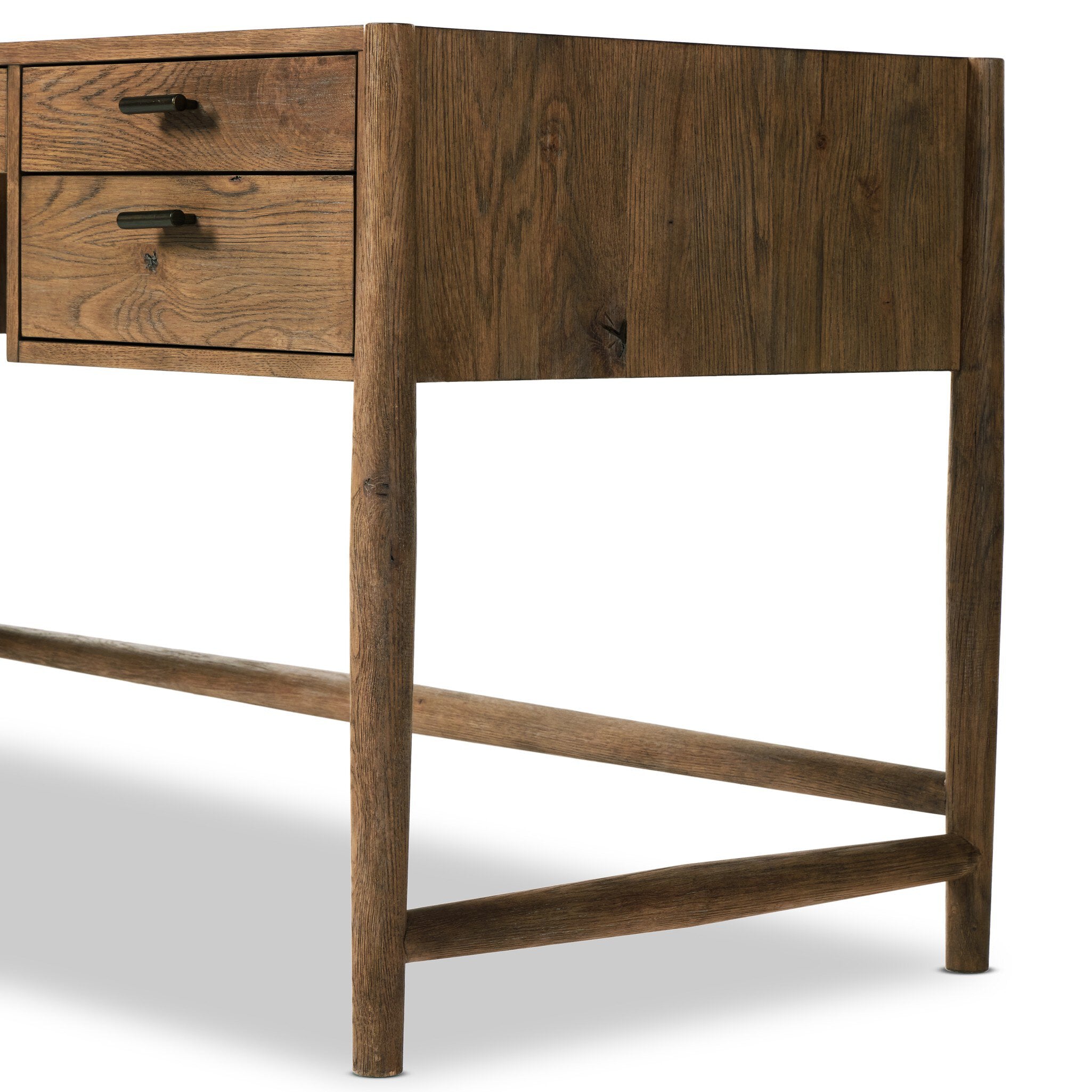 Glenview Desk - Weathered Oak Veneer