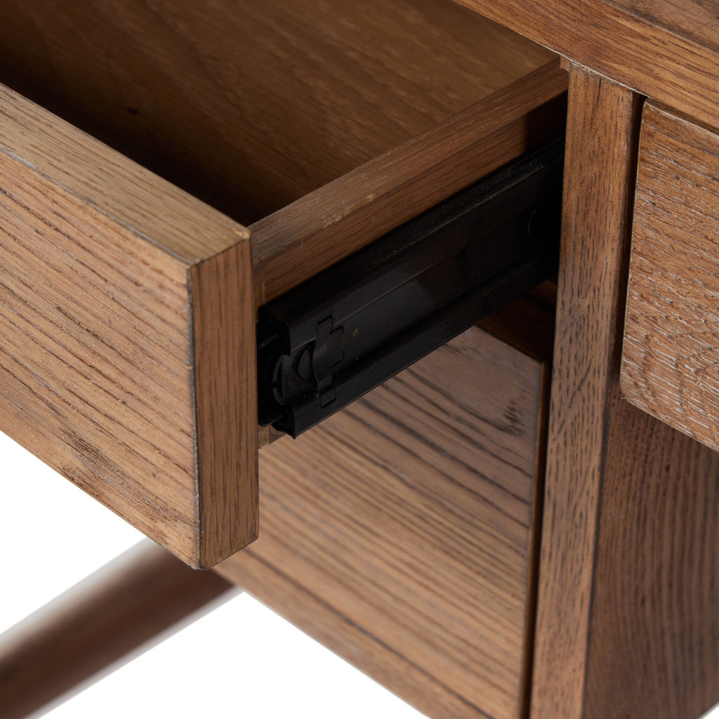 Glenview Desk - Weathered Oak Veneer
