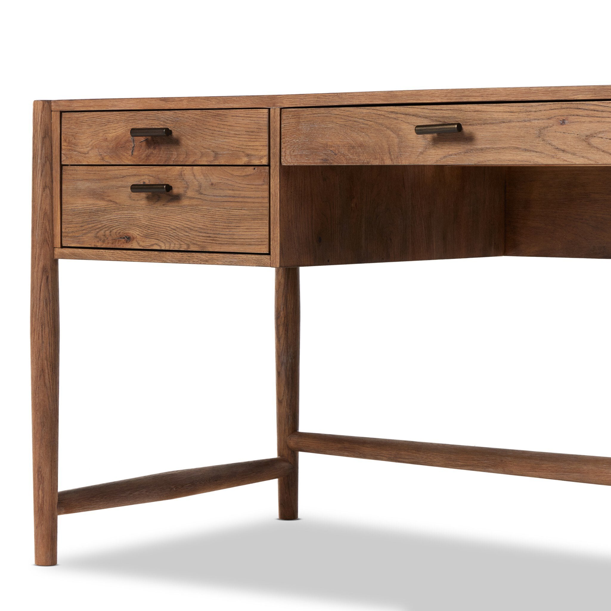 Glenview Desk - Weathered Oak Veneer