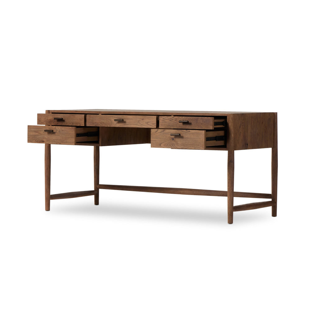 Glenview Desk - Weathered Oak Veneer