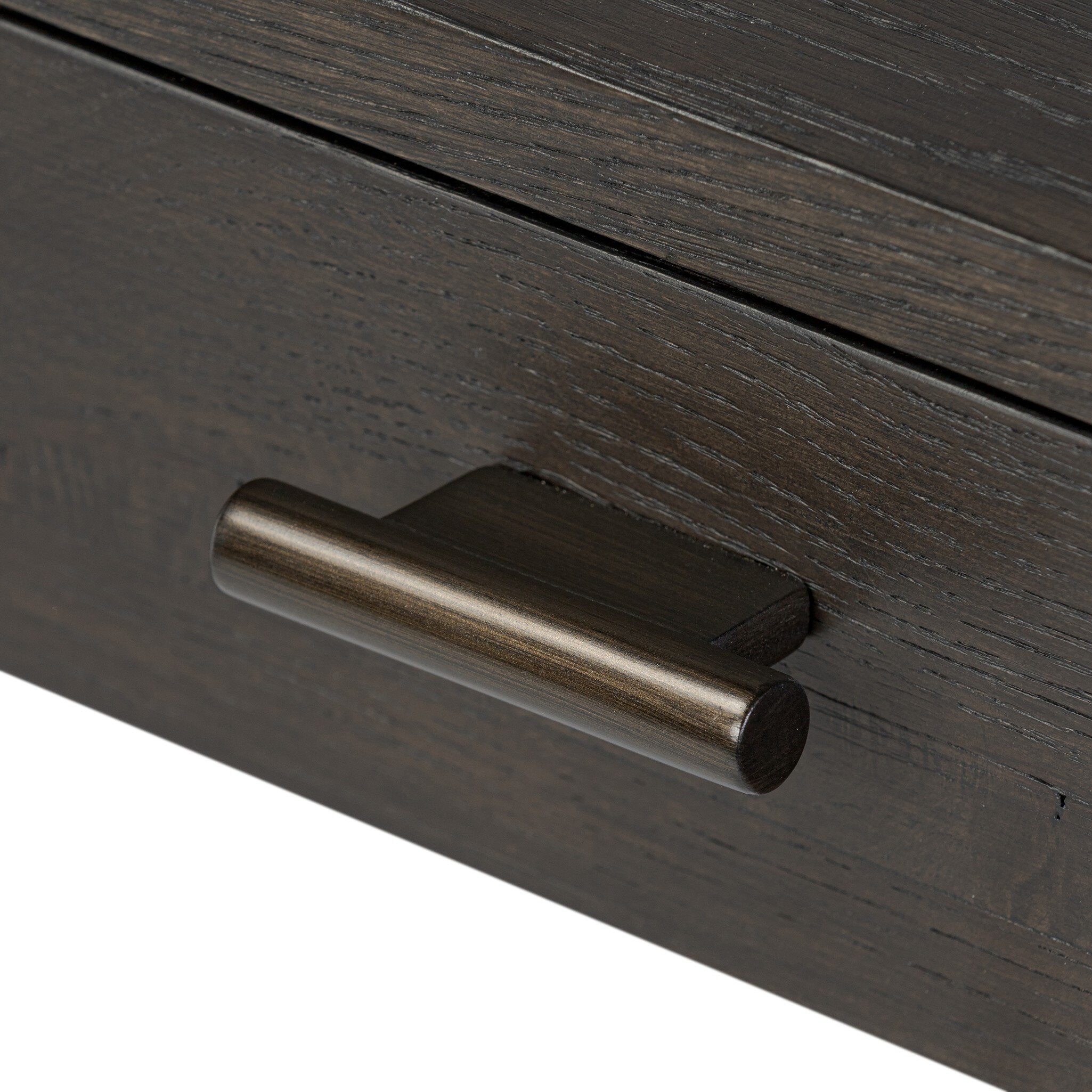 Glenview Desk - Smoked Black Resawn Oak