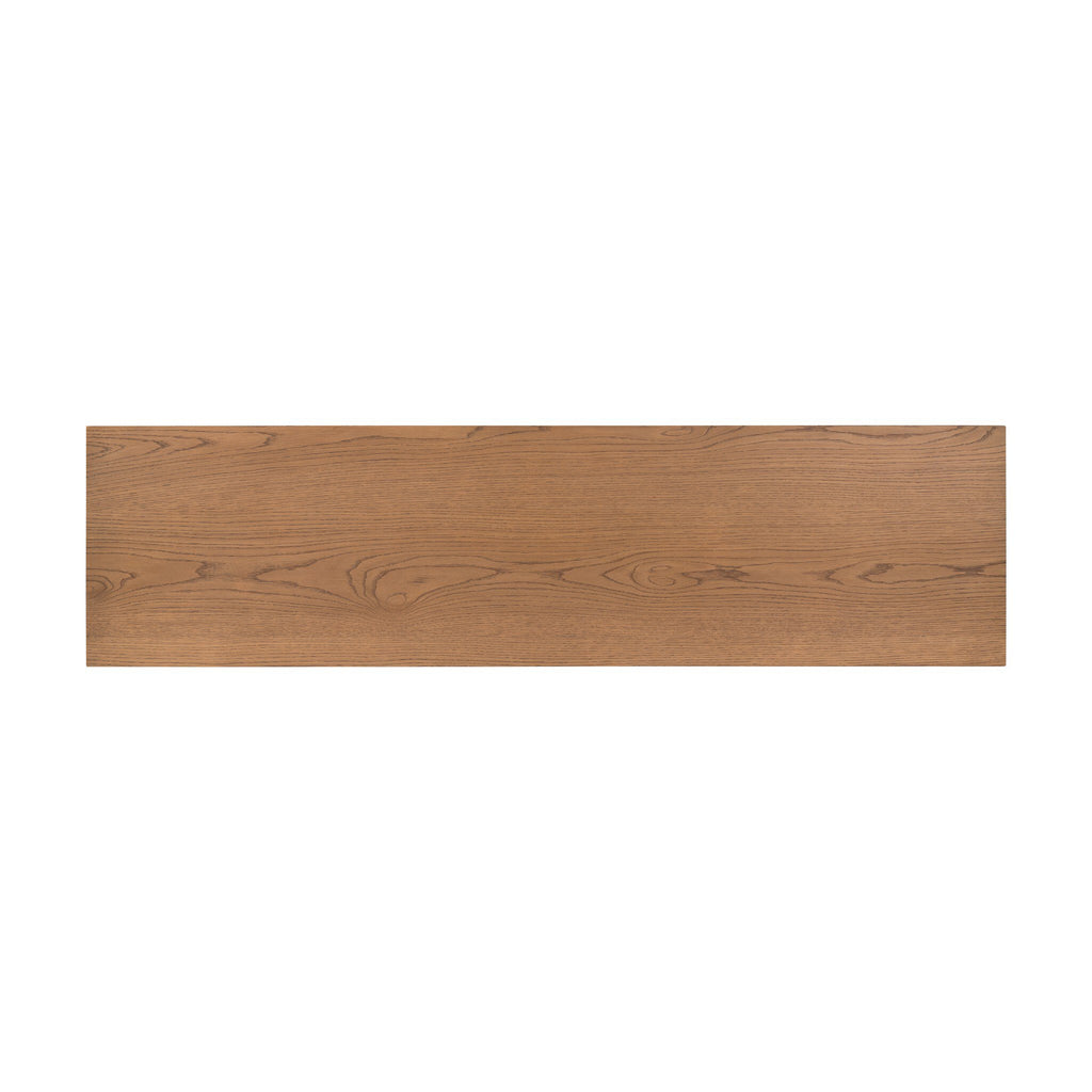 Roark 6 Drawer Dresser - Amber Oak Veneer
