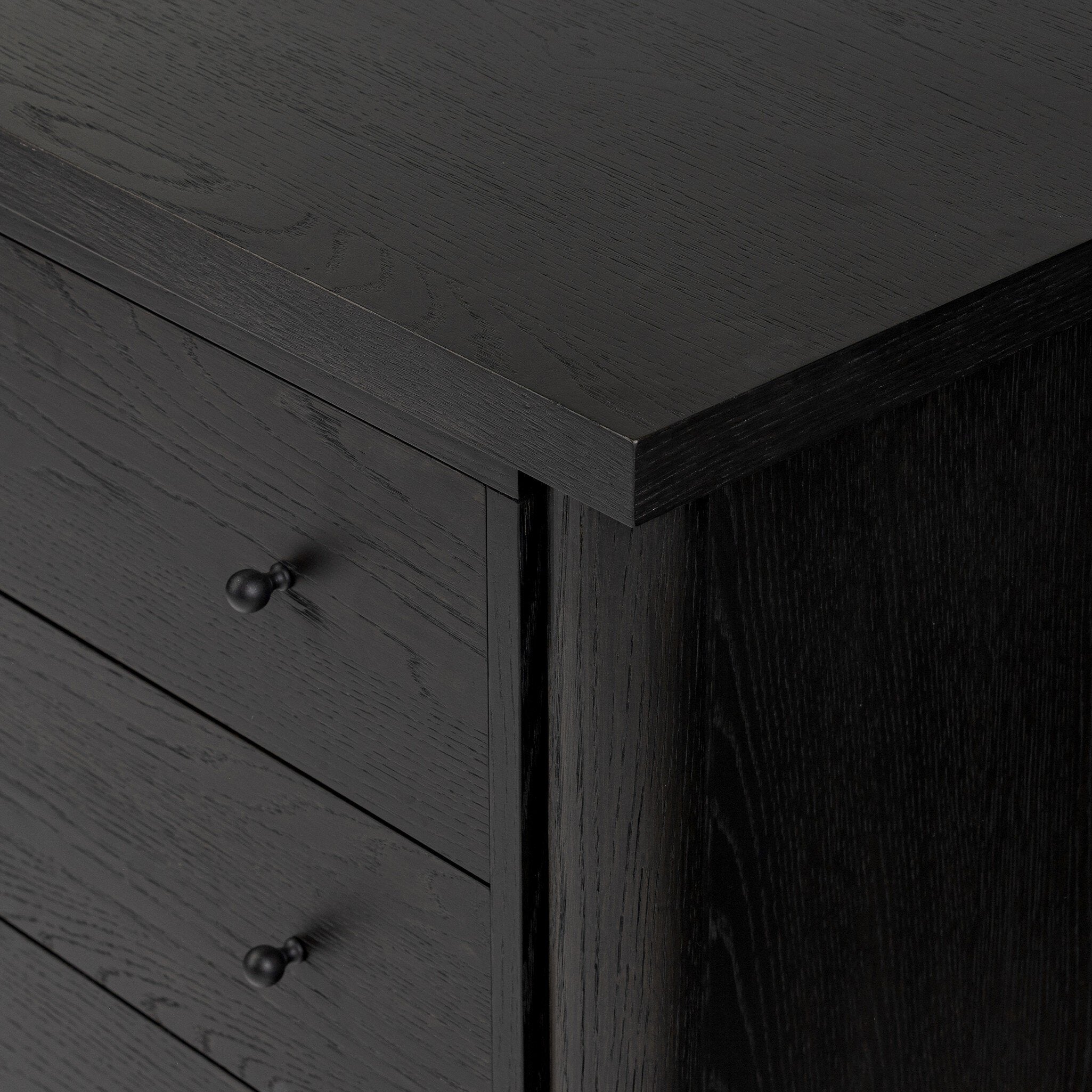 Roark 6 Drawer Dresser - Ebony Oak Veneer