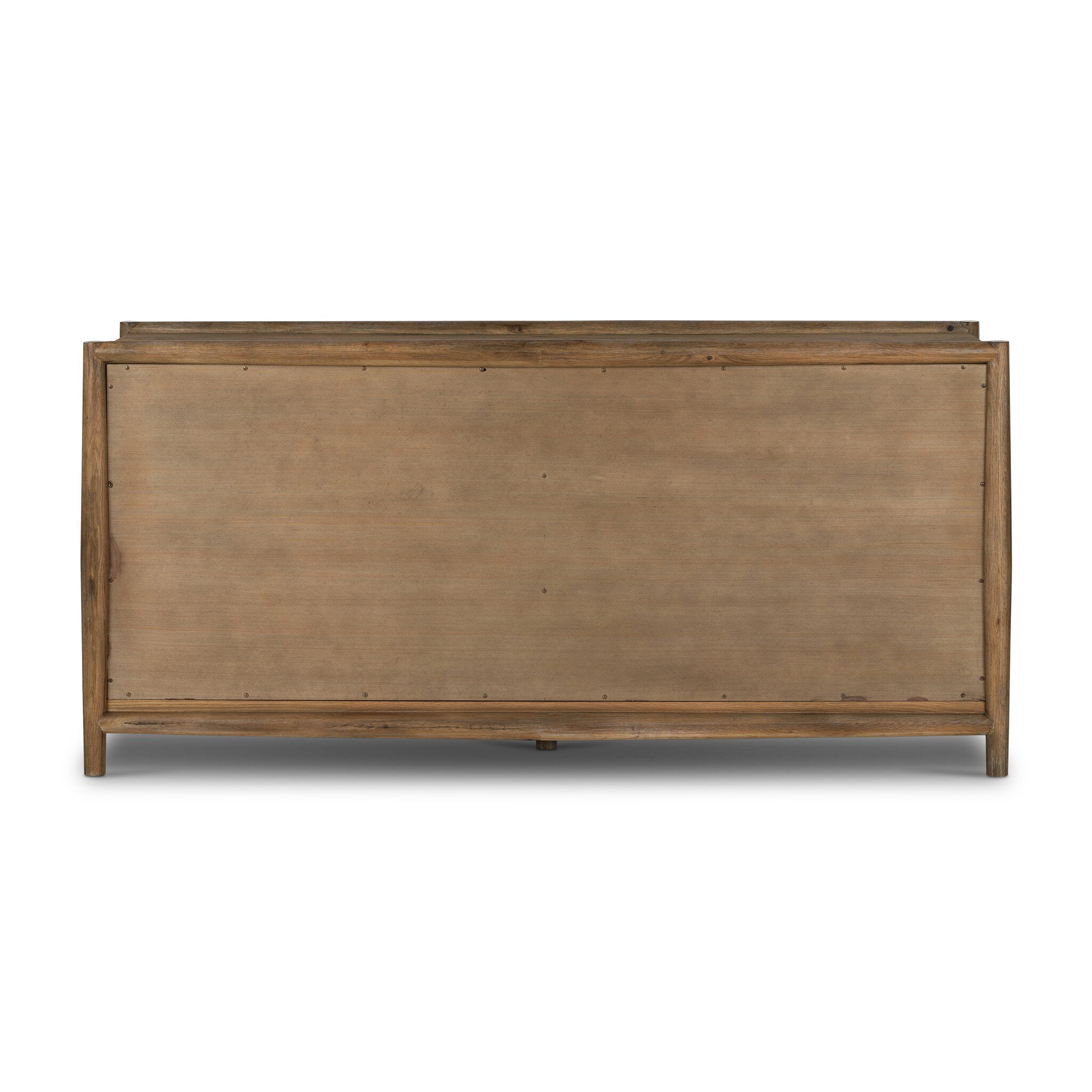 Glenview 6 Drawer Dresser - Weathered Oak Veneer