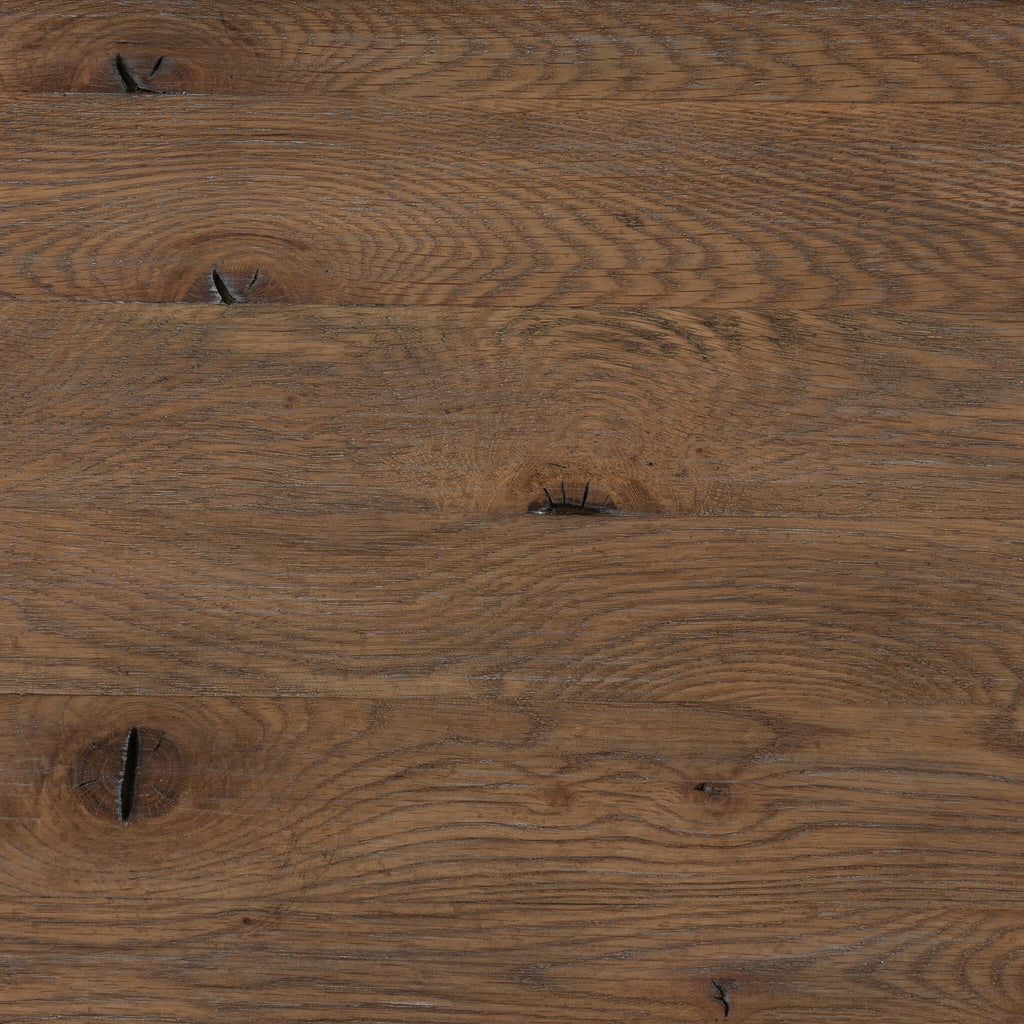 Glenview 6 Drawer Dresser - Weathered Oak Veneer