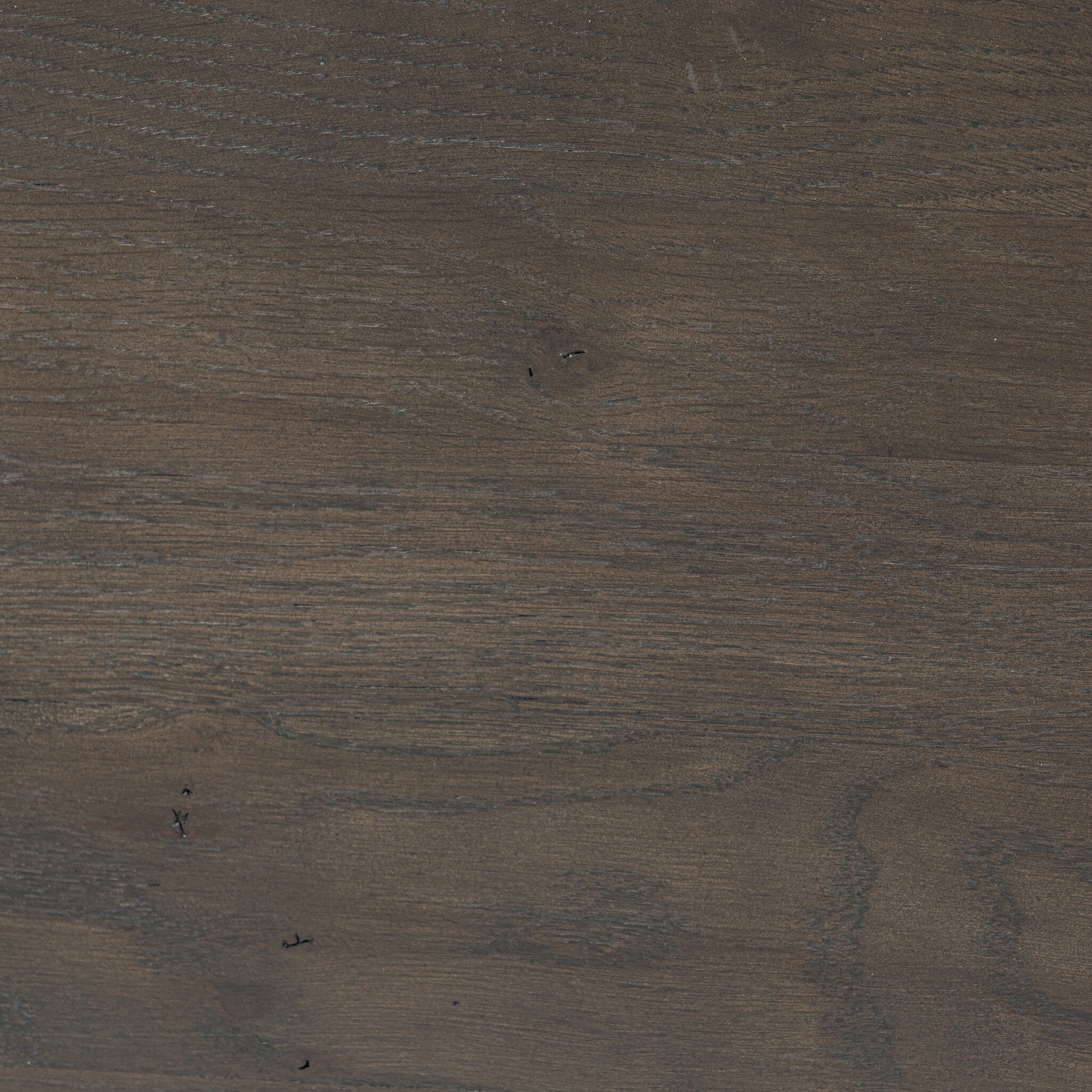Glenview 6 Drawer Dresser - Smoked Black Resawn Oak