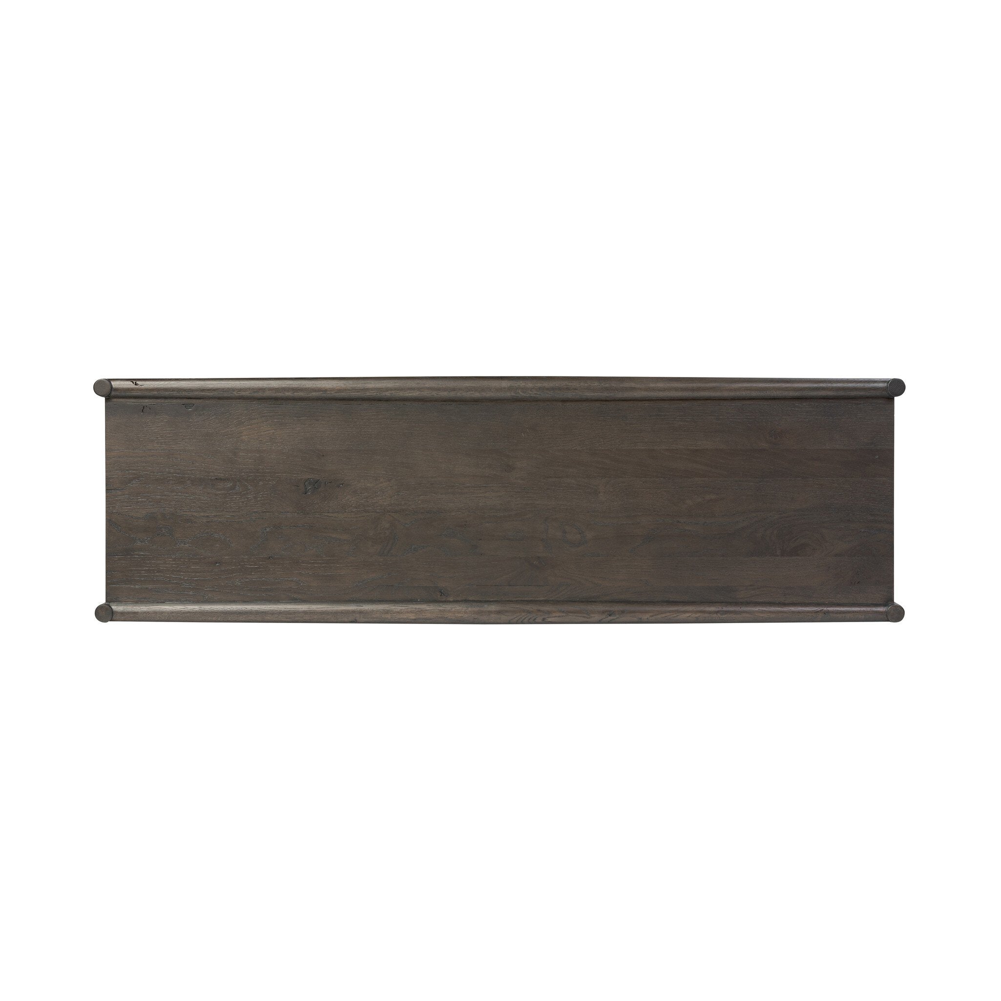 Glenview 6 Drawer Dresser - Smoked Black Resawn Oak