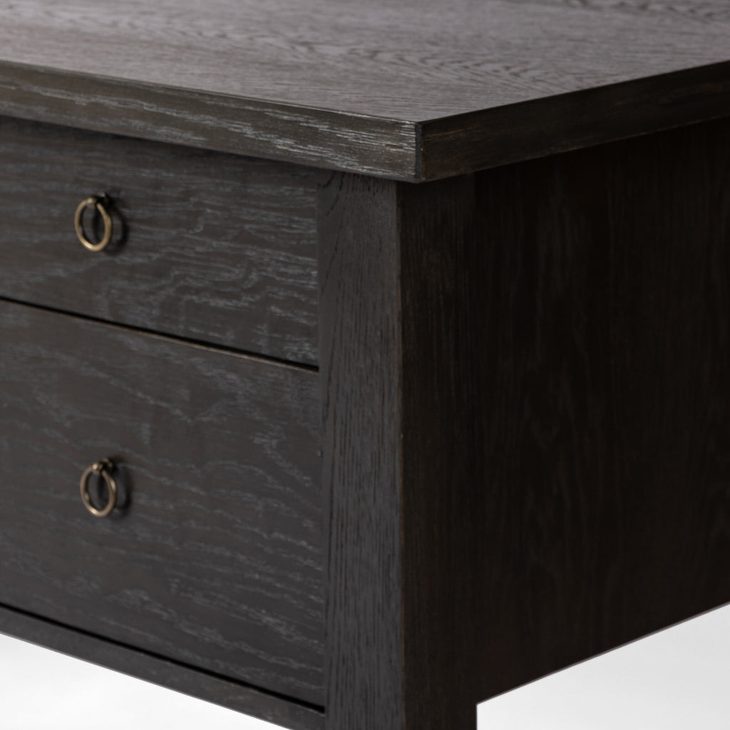 Concord Desk - Charcoal Oak