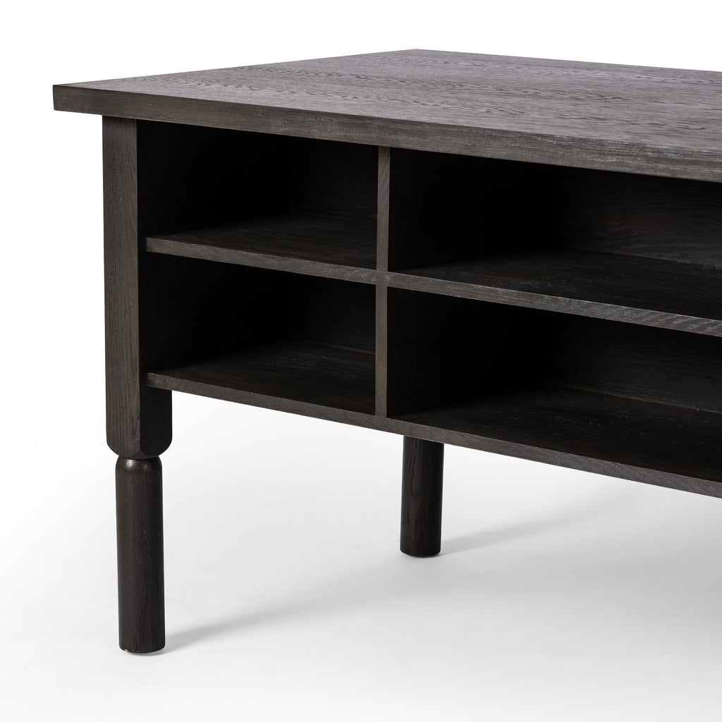 Concord Desk - Charcoal Oak