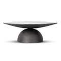 Corbett Coffee Table - Creamy Taupe Marble | Large