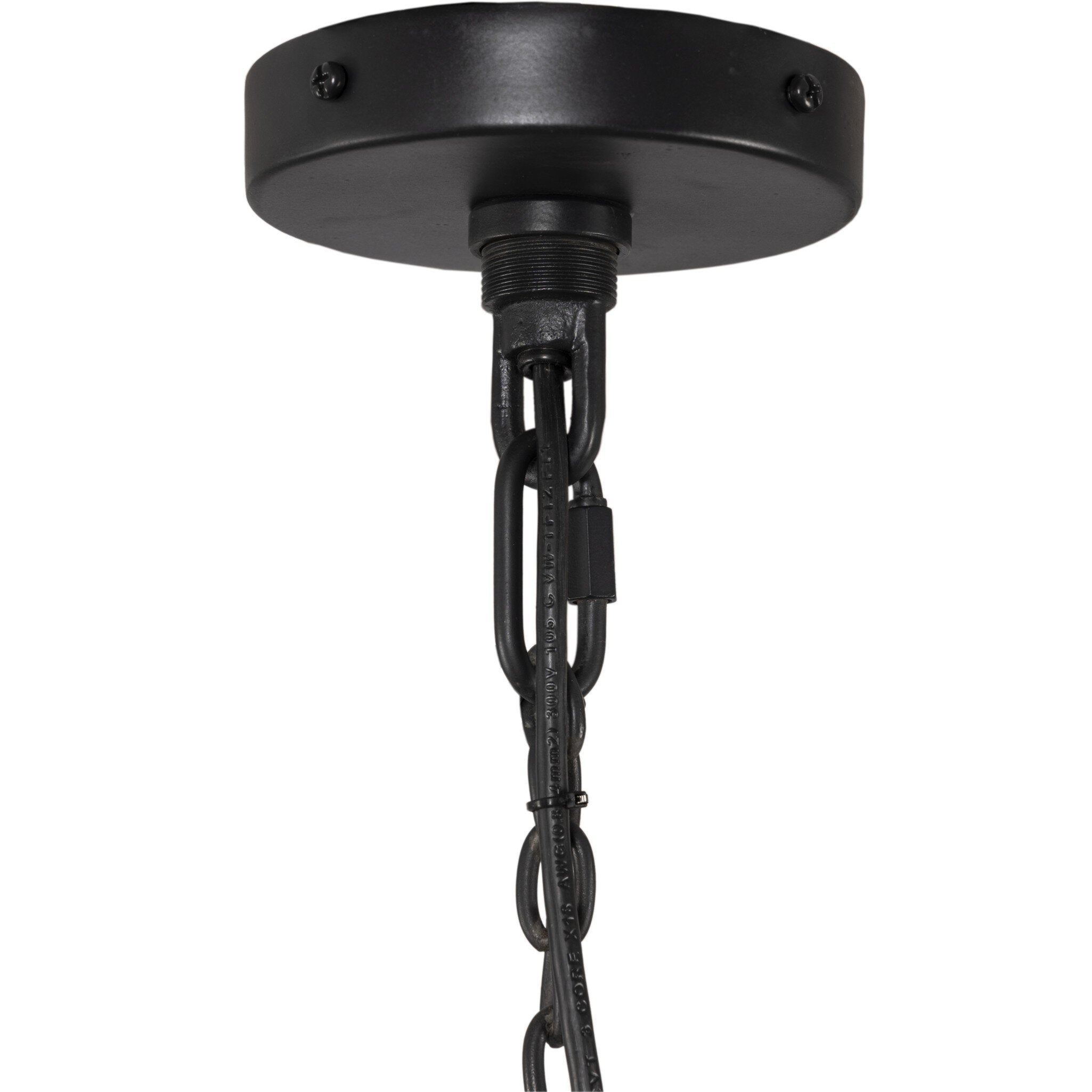 Edlyn Chandelier - Antiqued Iron