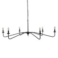 Edlyn Chandelier - Antiqued Iron