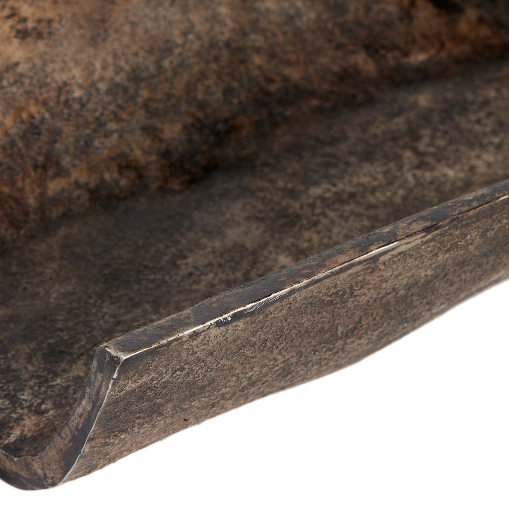 Jagen Outdoor Tray - Rustic Cast Aluminum