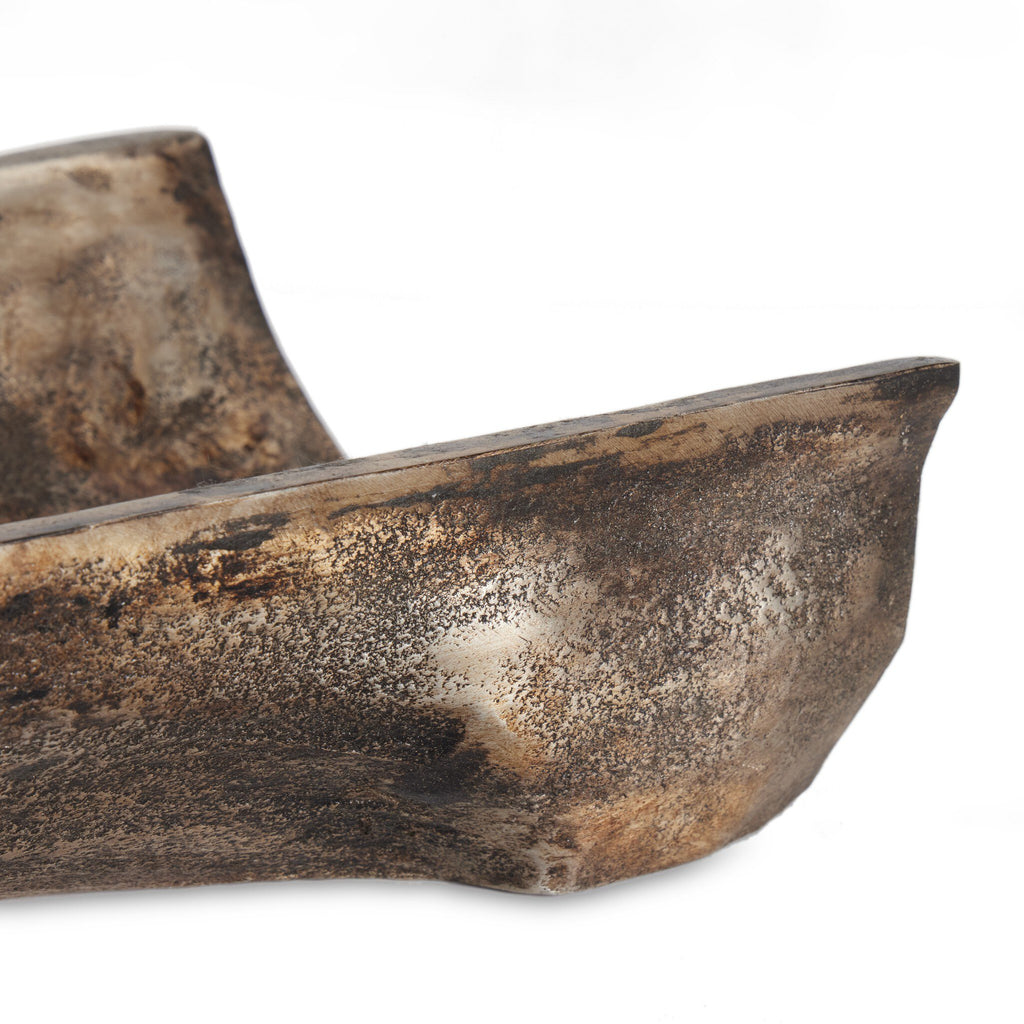 Jagen Outdoor Tray - Rustic Cast Aluminum