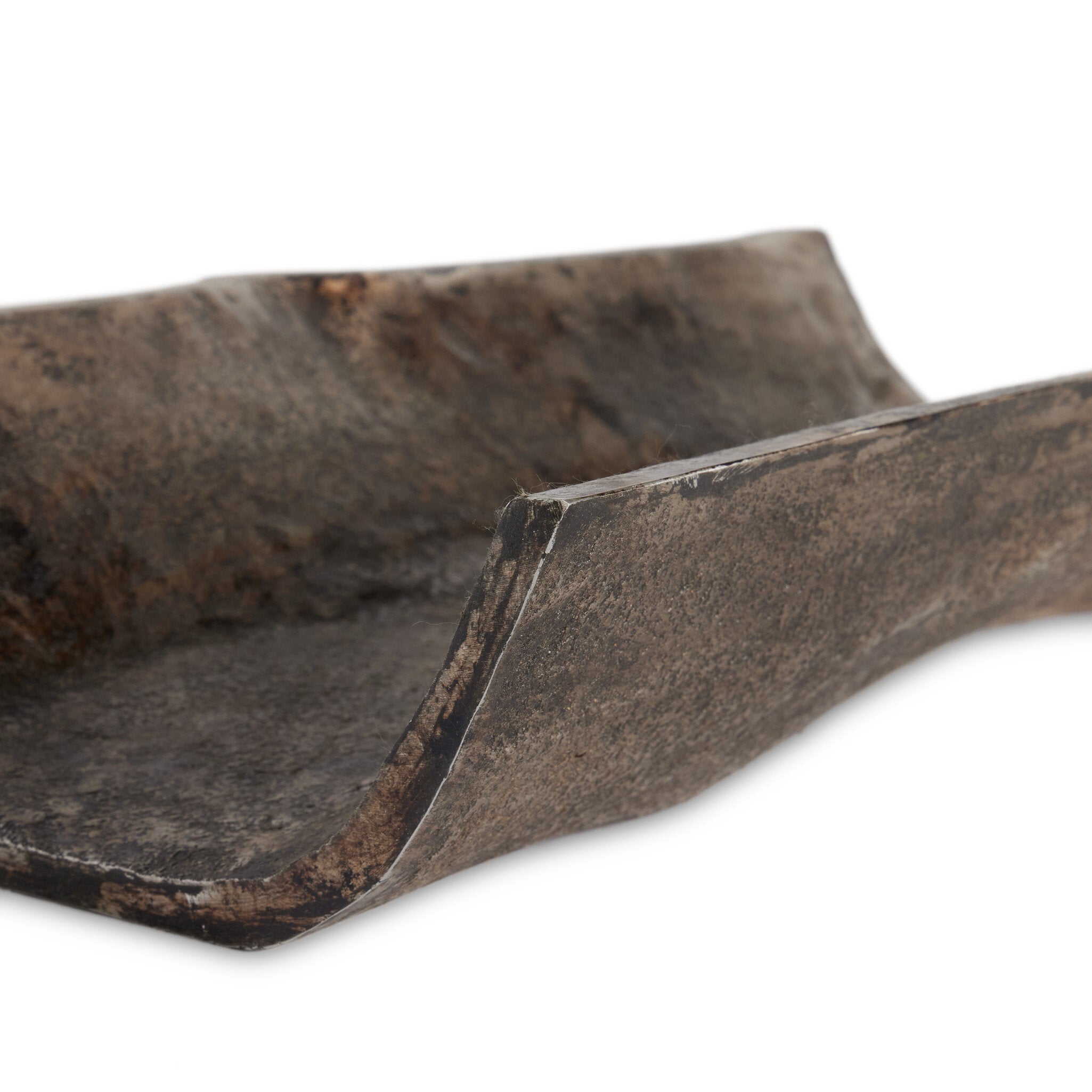 Jagen Outdoor Tray - Rustic Cast Aluminum