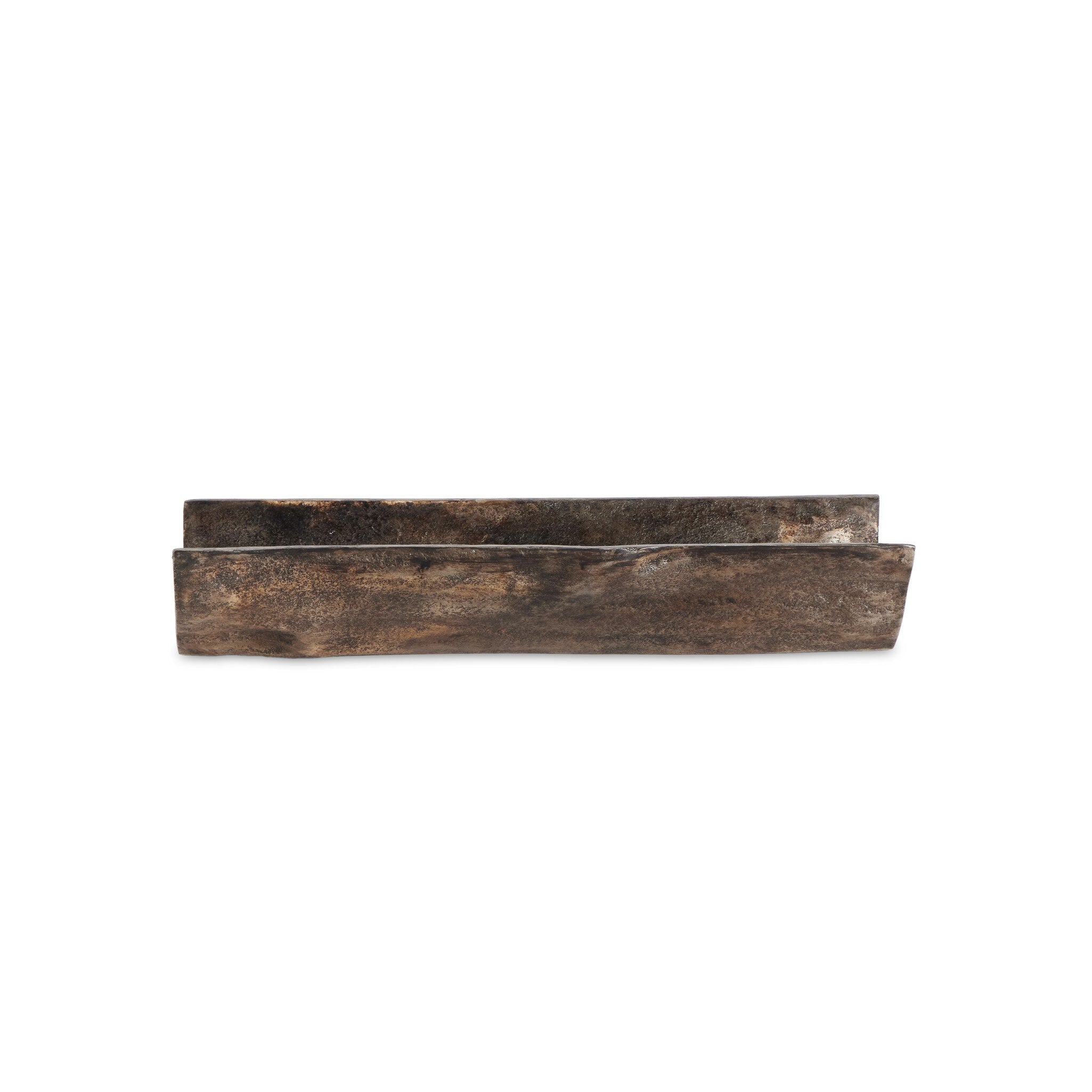 Jagen Outdoor Tray - Rustic Cast Aluminum