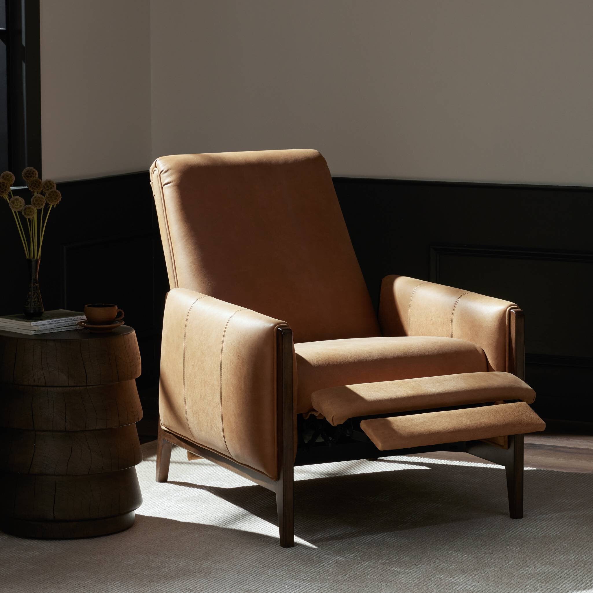 Rudd Recliner - Palermo Cognac
