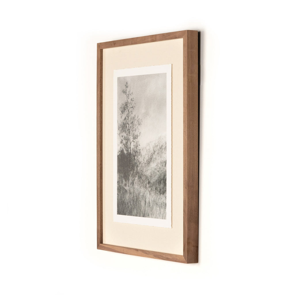 Landscape Study I by Aileen Fitzgerald - Rustic 1.5 Walnut