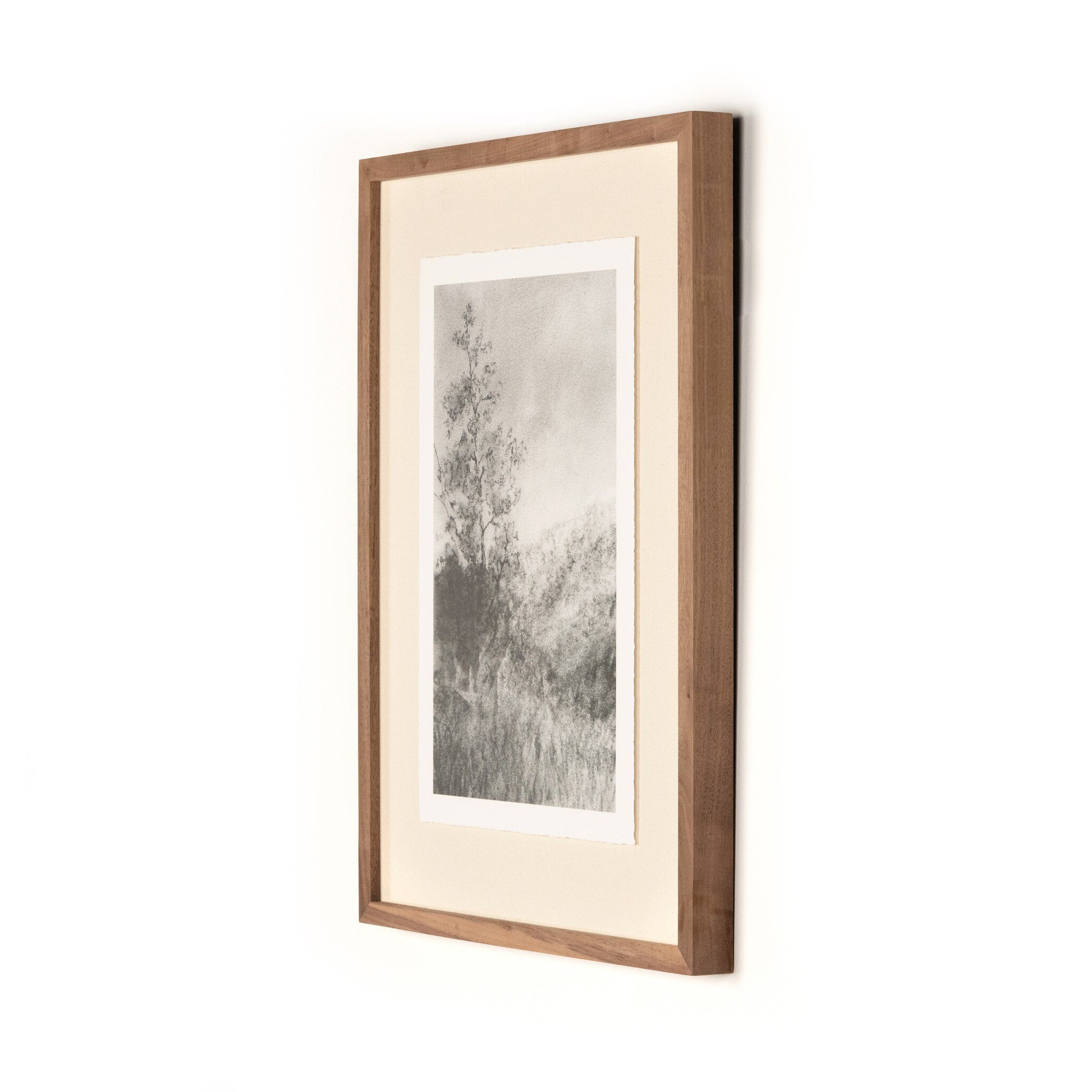 Landscape Study I by Aileen Fitzgerald - Rustic 1.5 Walnut
