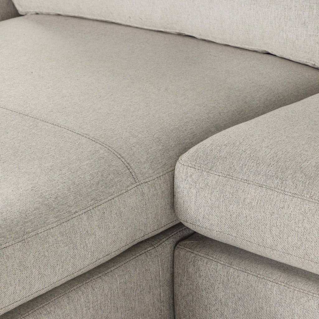 Colt 3-Piece U Sectional - Aldred Silver