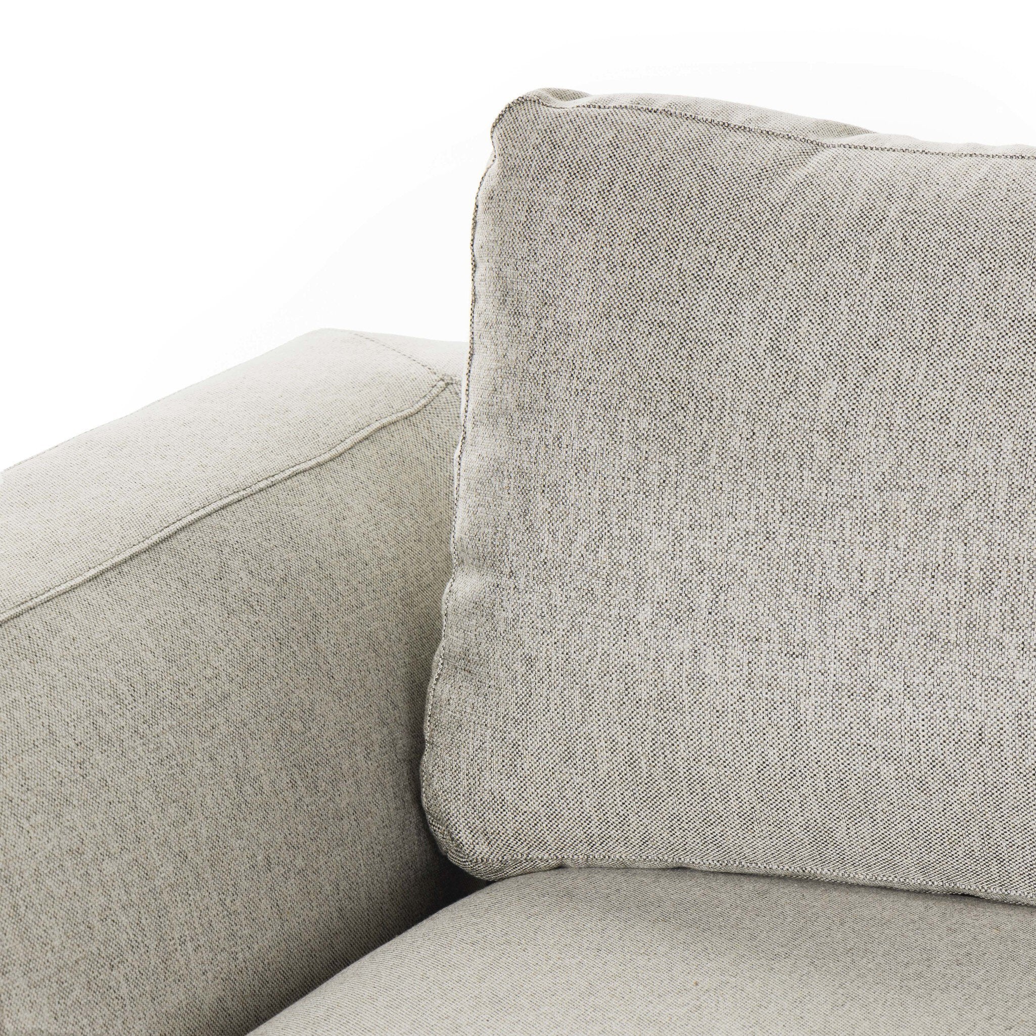 Colt 3-Piece U Sectional - Aldred Silver