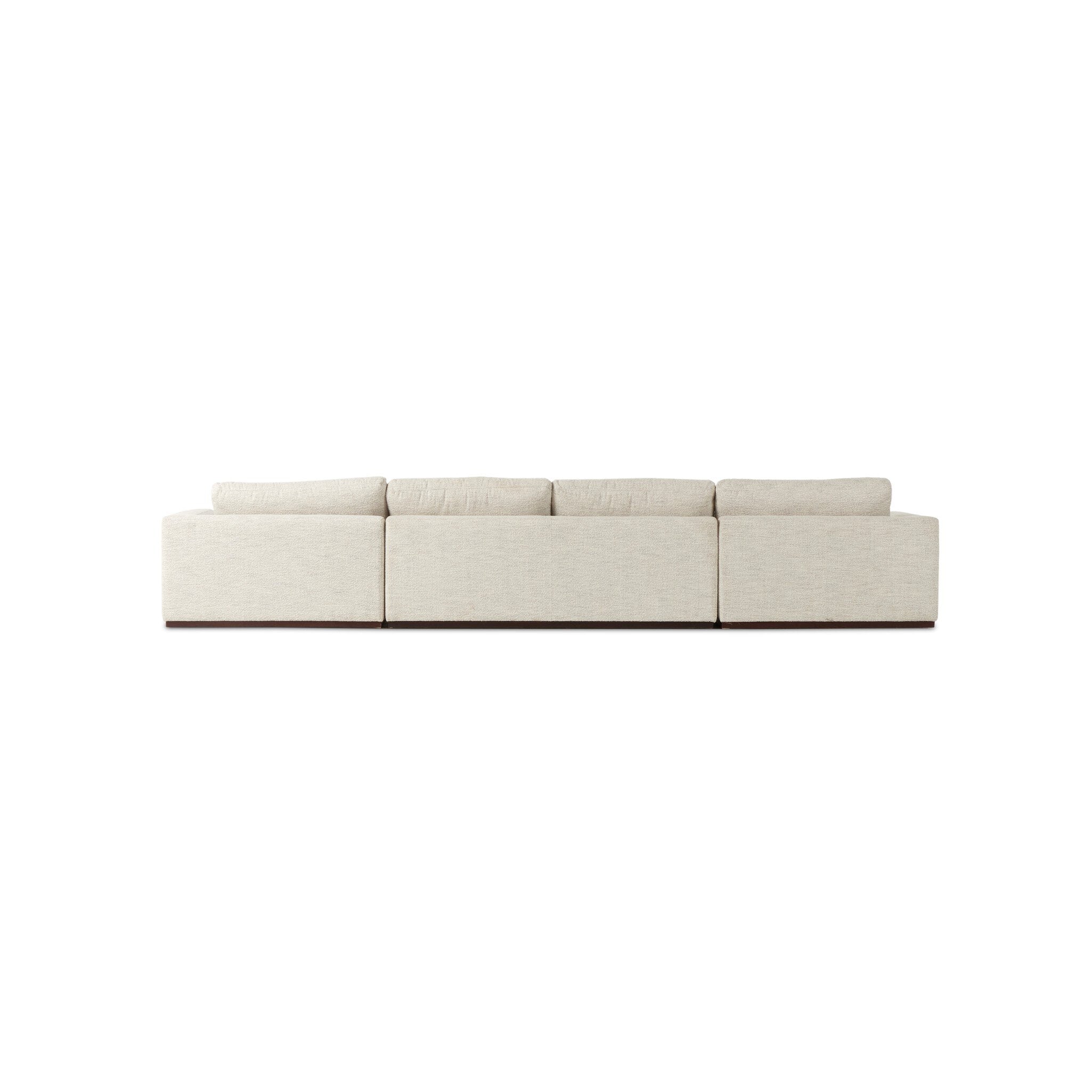Colt 3-Piece U Sectional - Merino Cotton