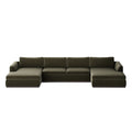 Colt 3-Piece U Sectional - Surrey Olive