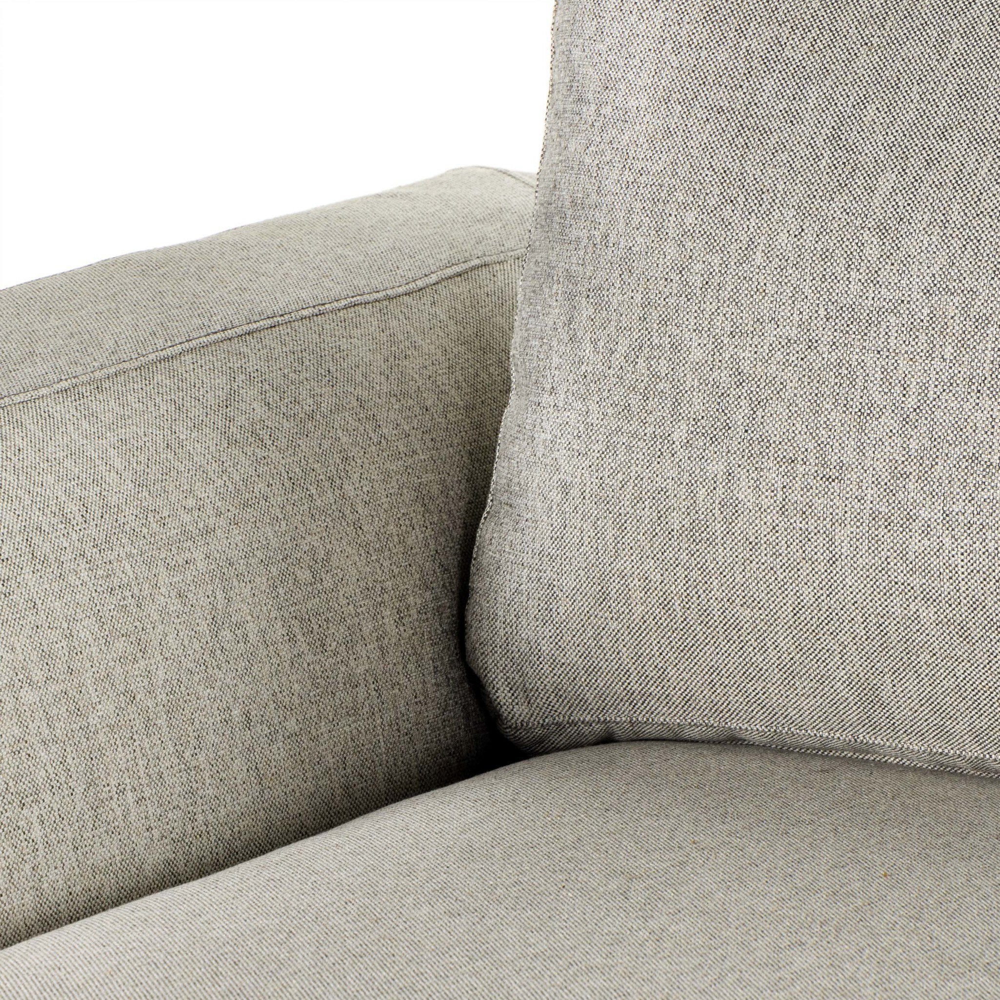 Colt 4-Piece Sectional - Aldred Silver | Left Chaise
