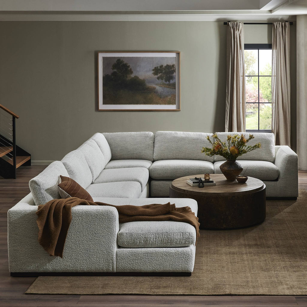 Colt 4-Piece Sectional - Merino Cotton | Left Chaise