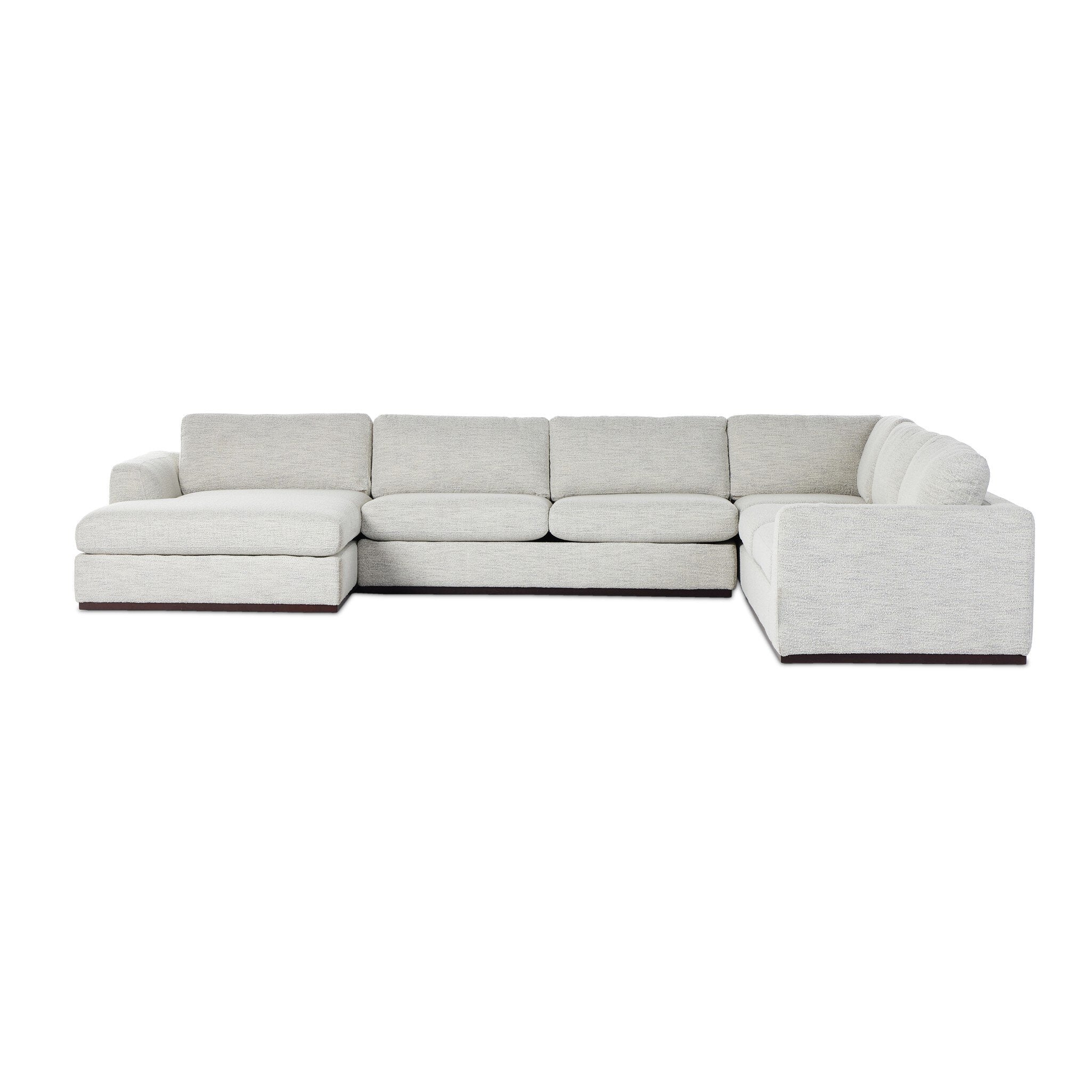 Colt 4-Piece Sectional - Merino Cotton | Left Chaise
