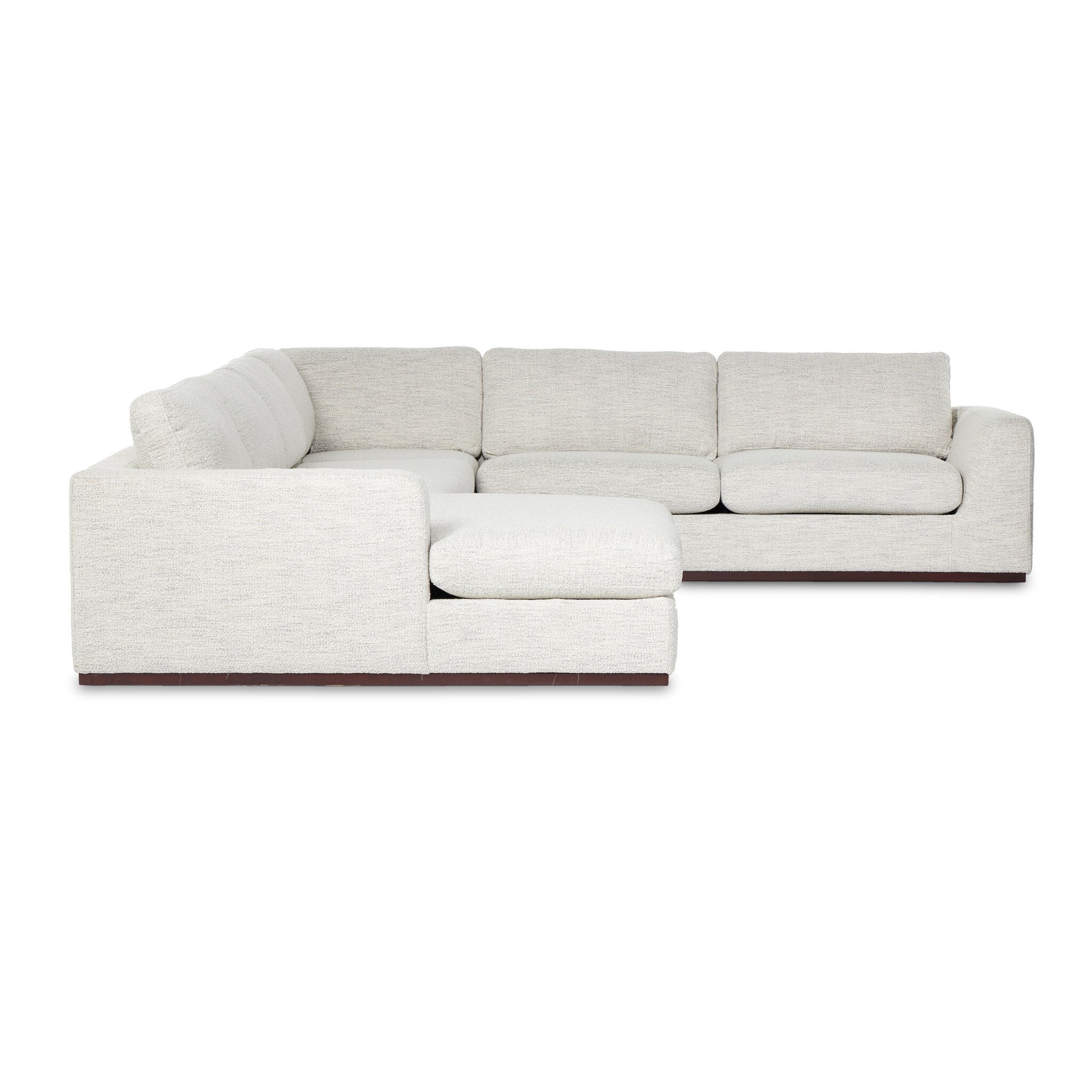Colt 4-Piece Sectional - Merino Cotton | Left Chaise