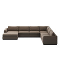 Colt 4-Piece Sectional - Savoy Coffee | Left Chaise