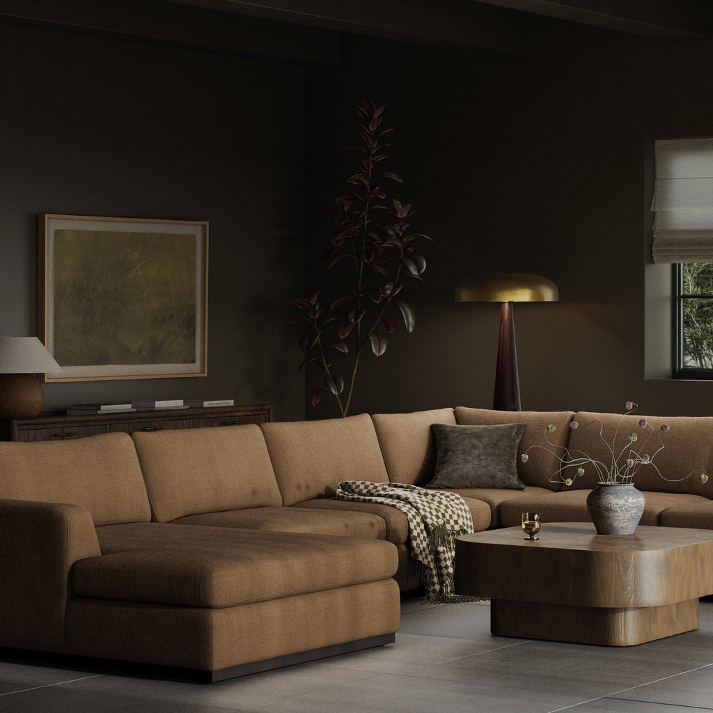 Colt 4-Piece Sectional - Savoy Ochre | Left Chaise