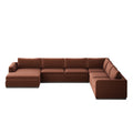 Colt 4-Piece Sectional - Surrey Auburn | Left Chaise